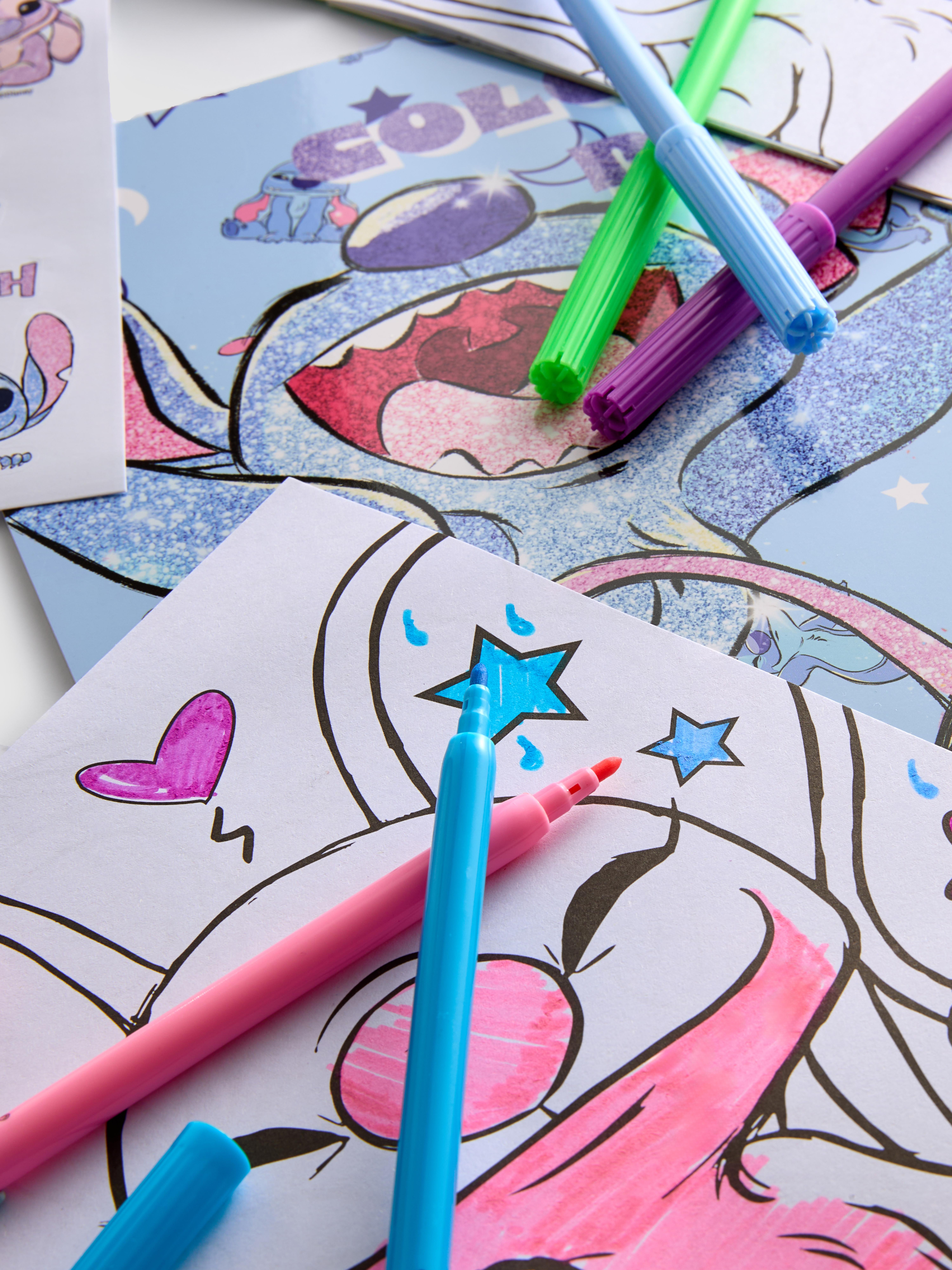 Disney’s Stitch Colouring Set