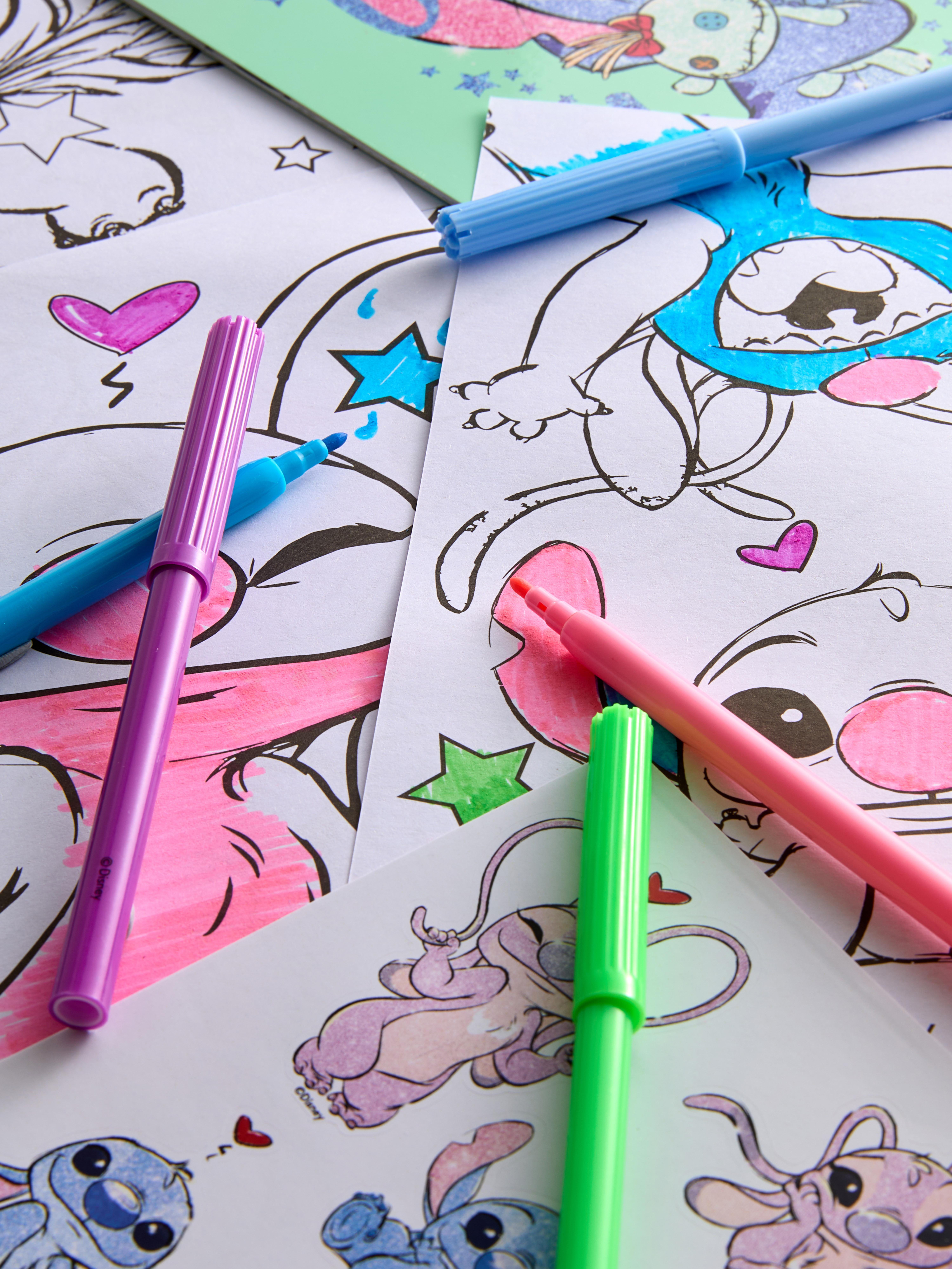 Disney’s Stitch Colouring Set