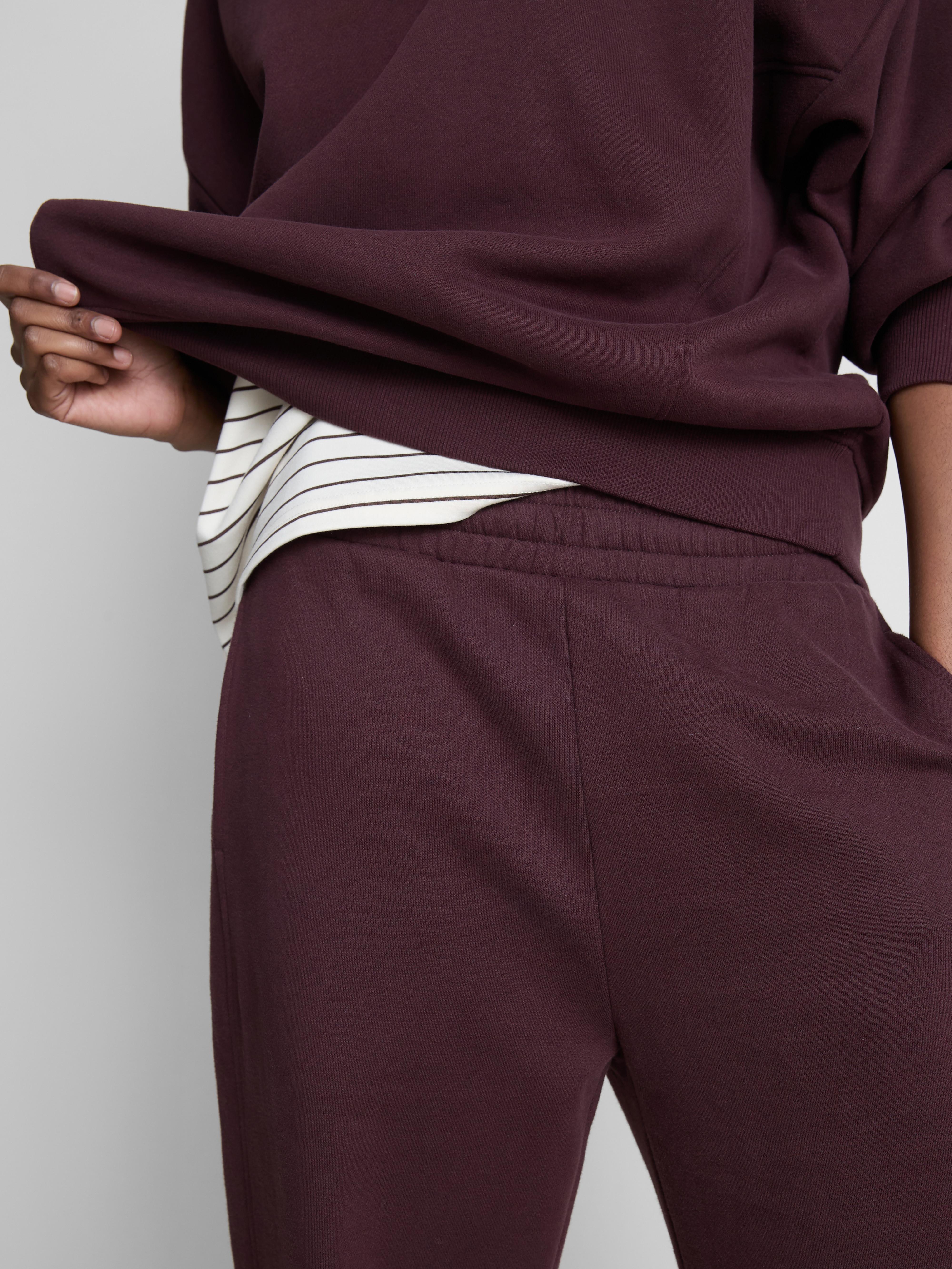 Bas de jogging large en coton majoritaire