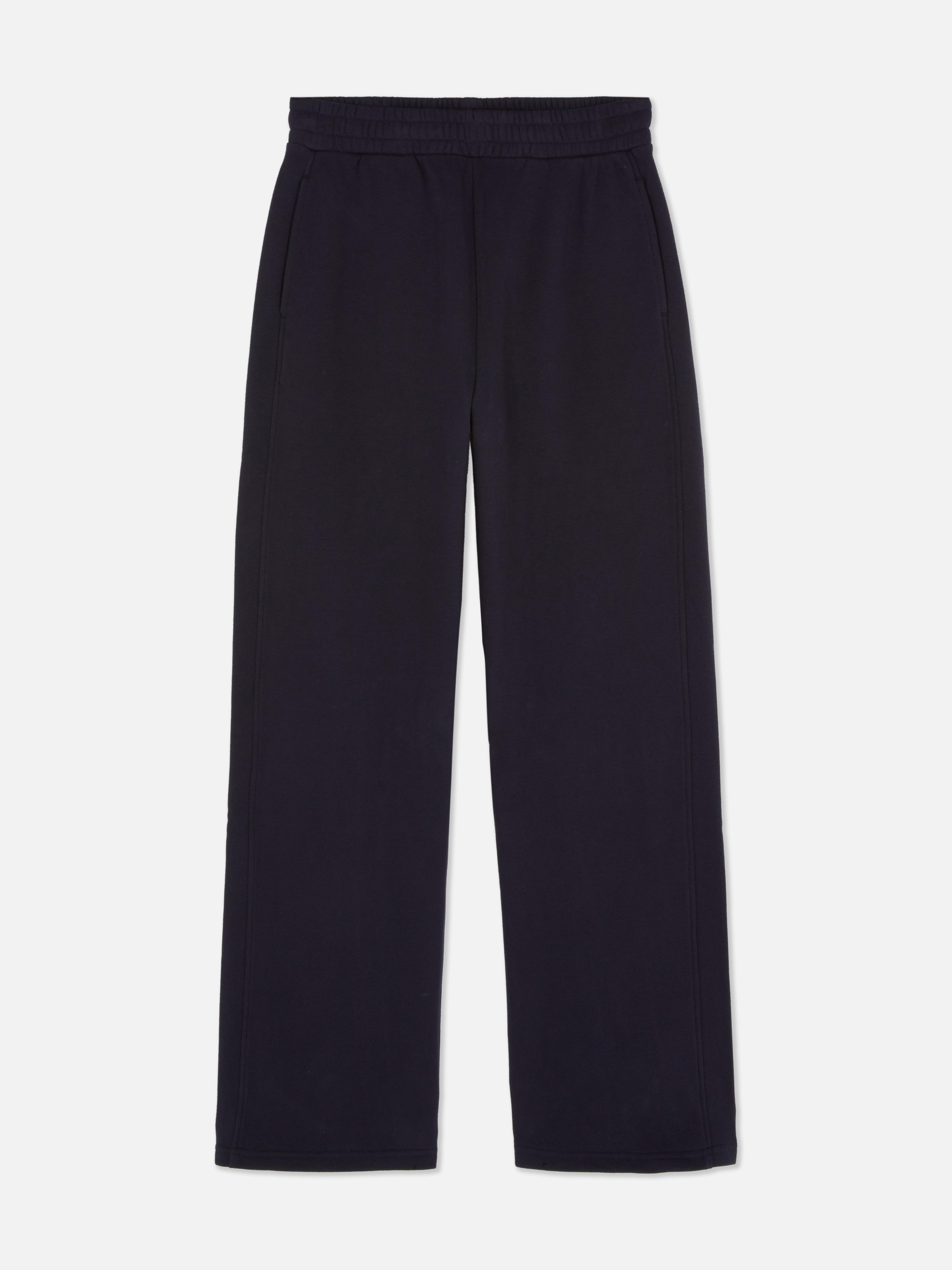 Cotton Rich Wide Leg Joggers