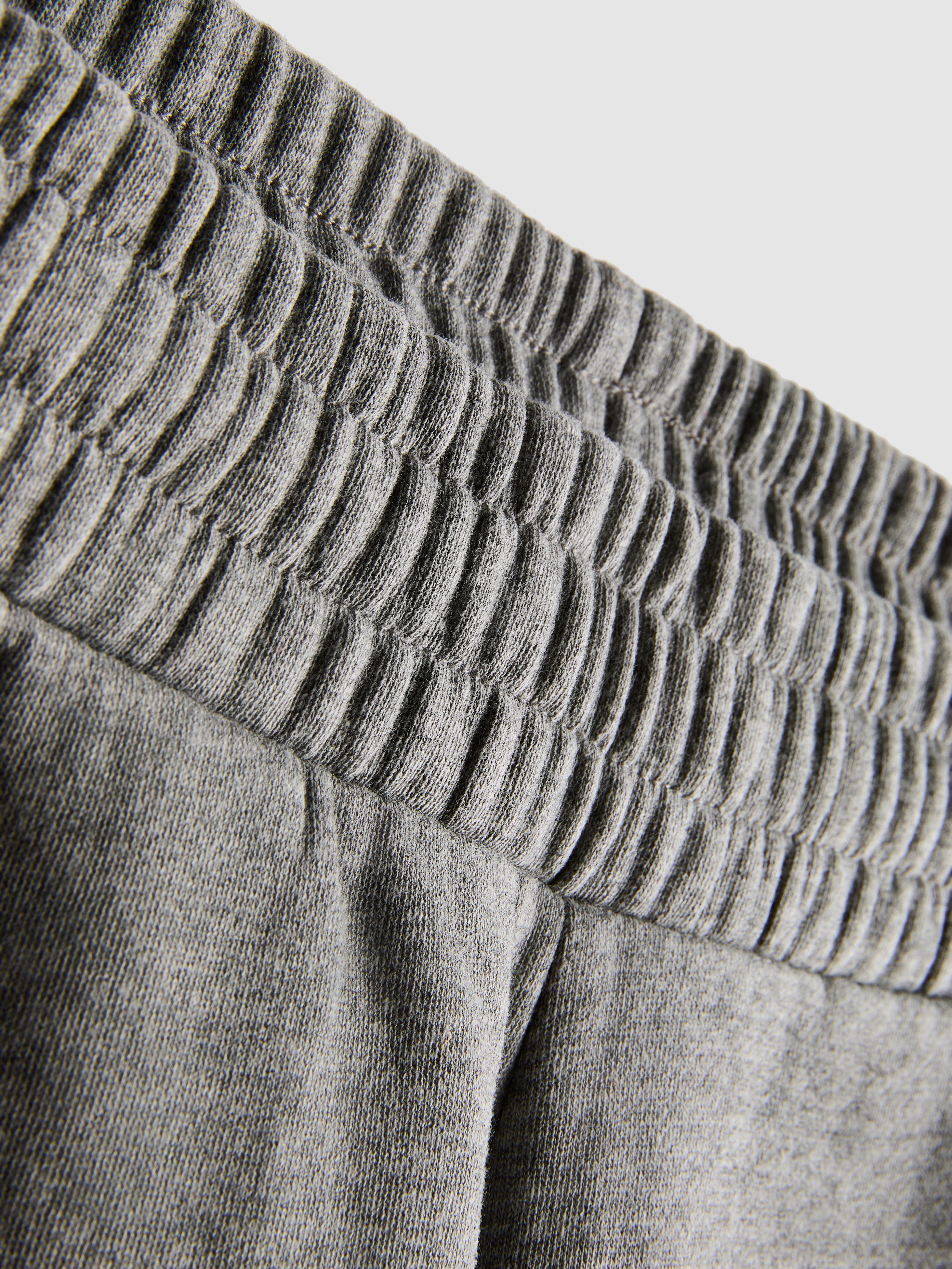 Women's Dark Gray Cotton Rich Wide Leg Sweatpants