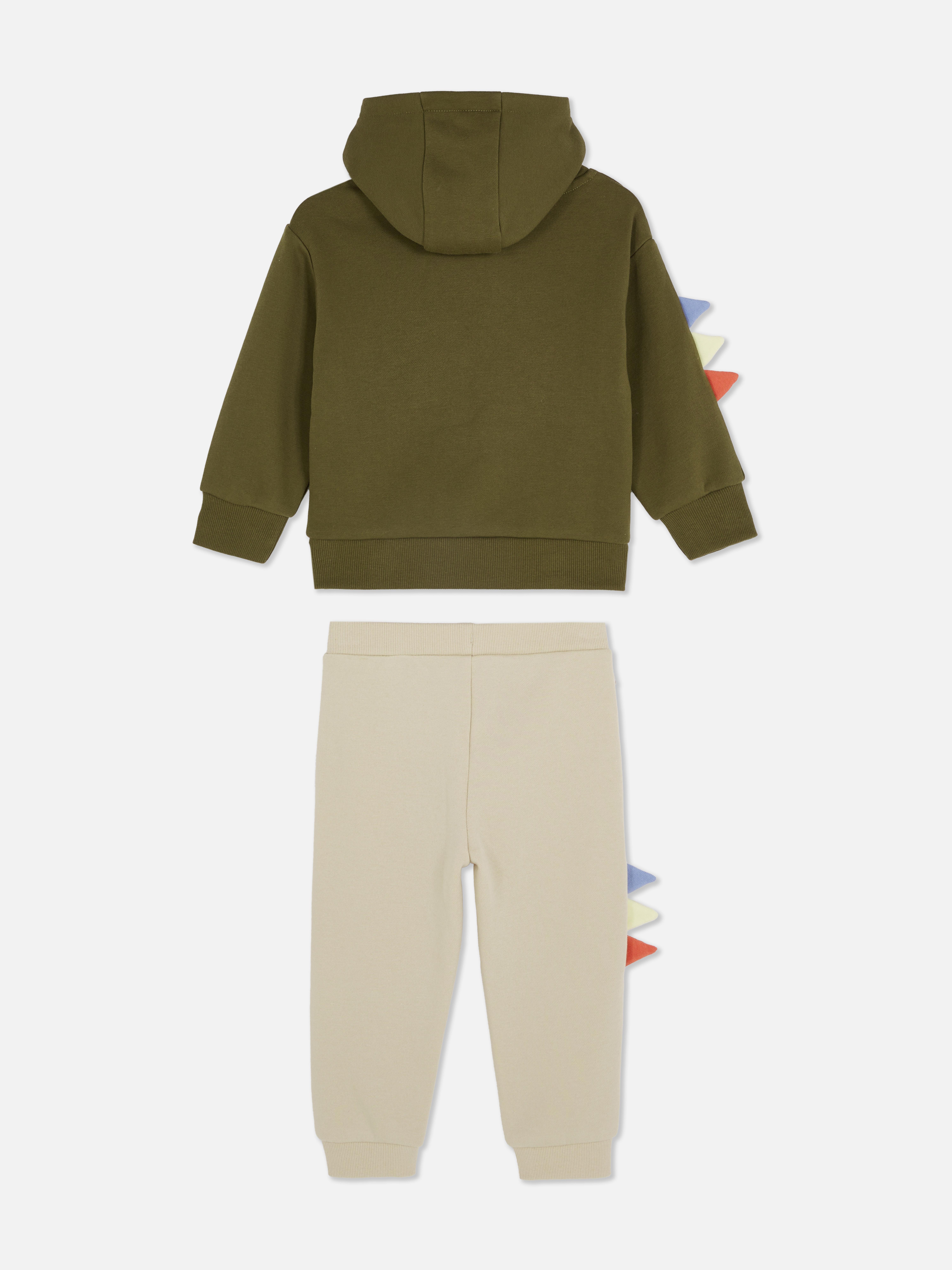 0-36mths | Dinosaur Graphic Hoodie and Joggers Set