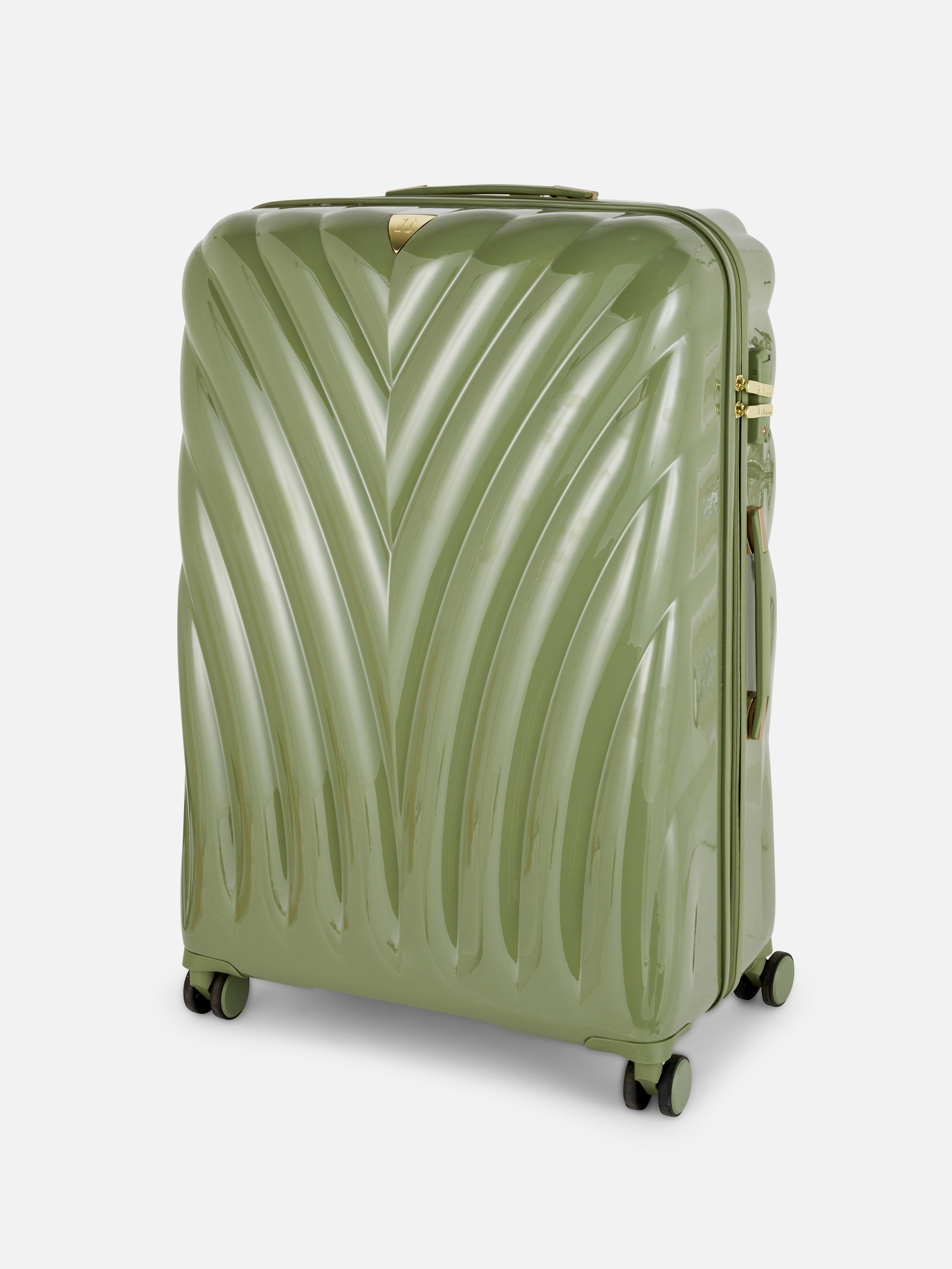 It Luggage Hard-Shell Chevron Suitcase