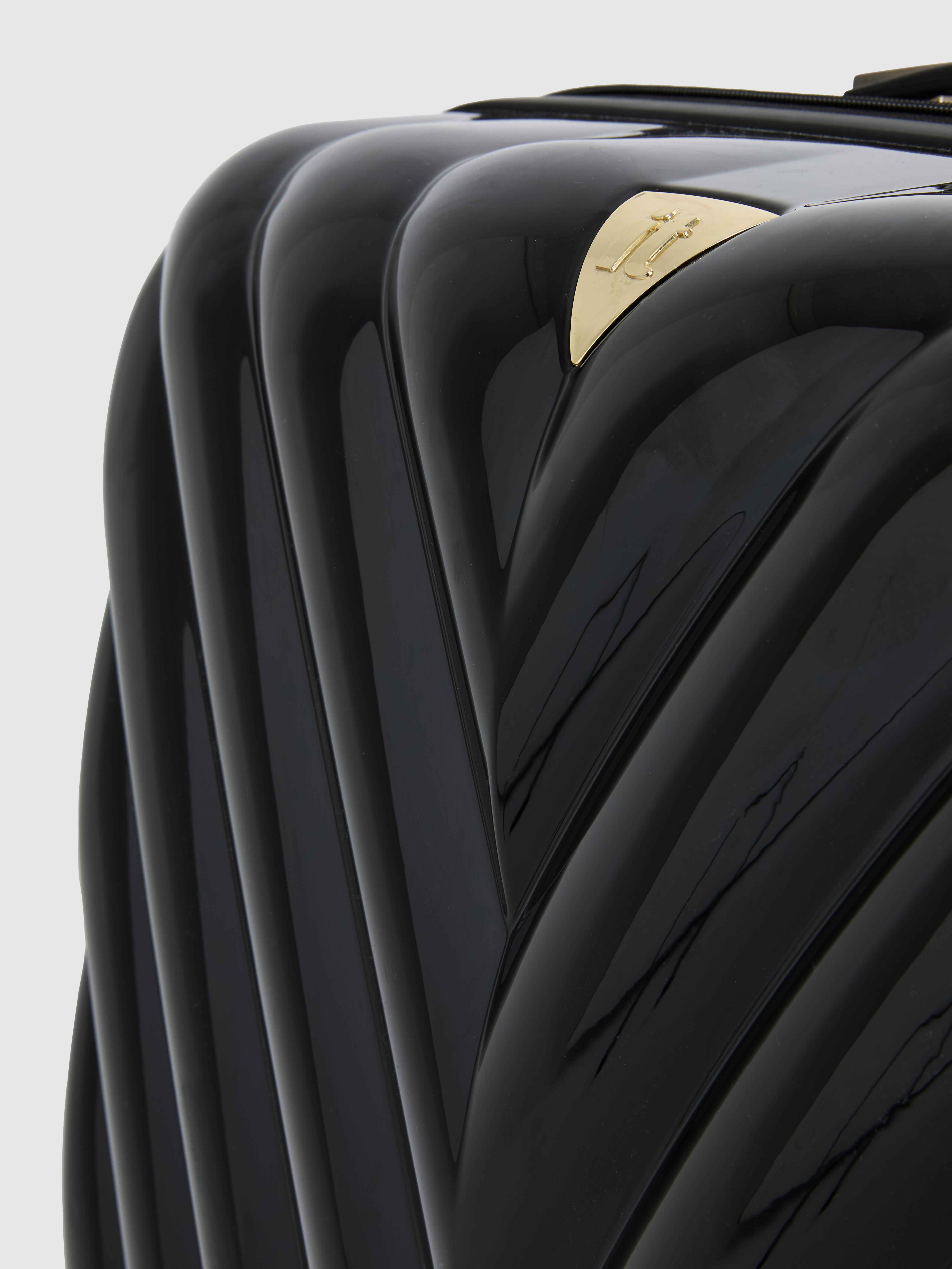 It Luggage Hard-Shell Chevron Suitcase