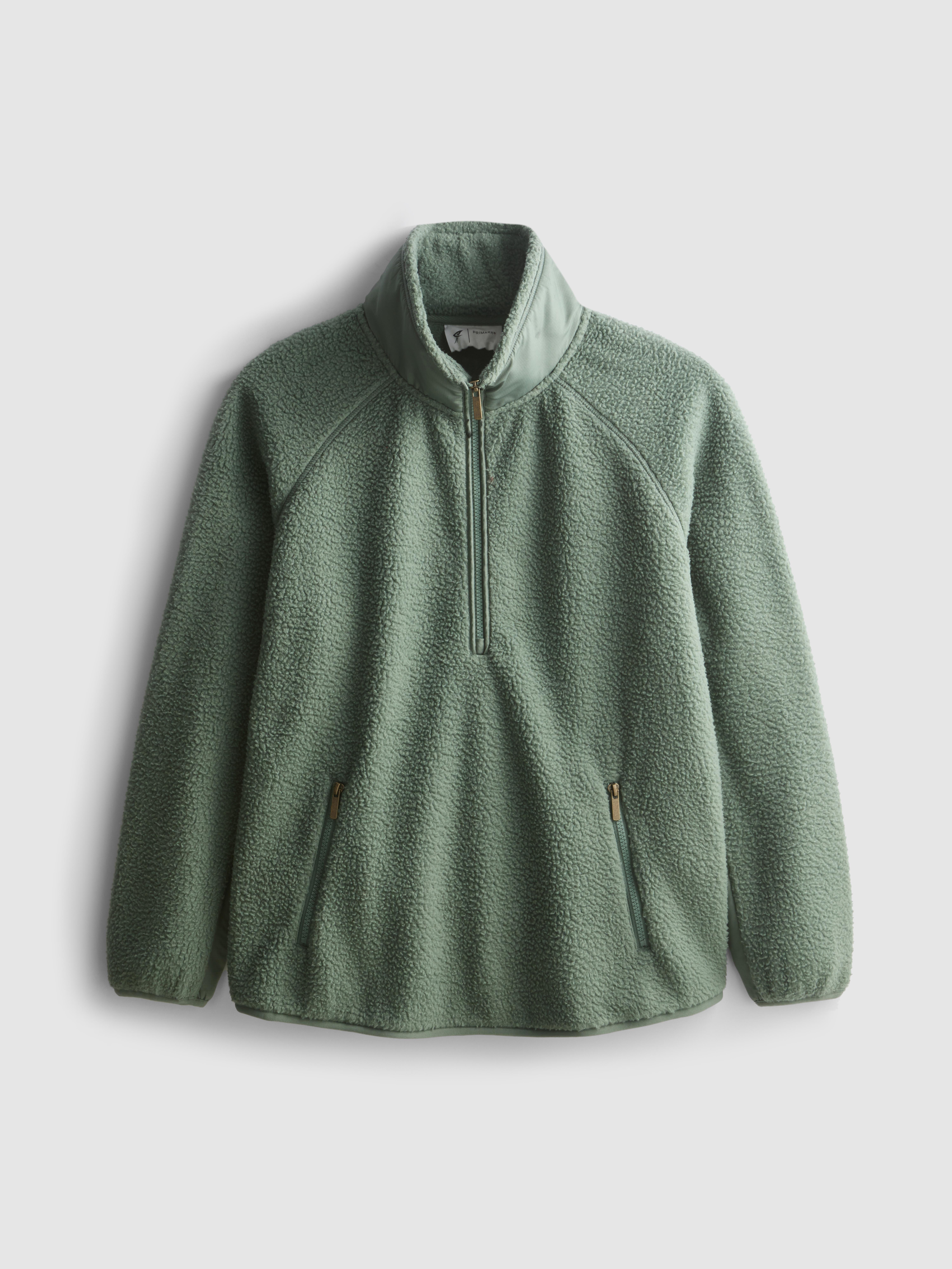 Half Zip Fleece Green