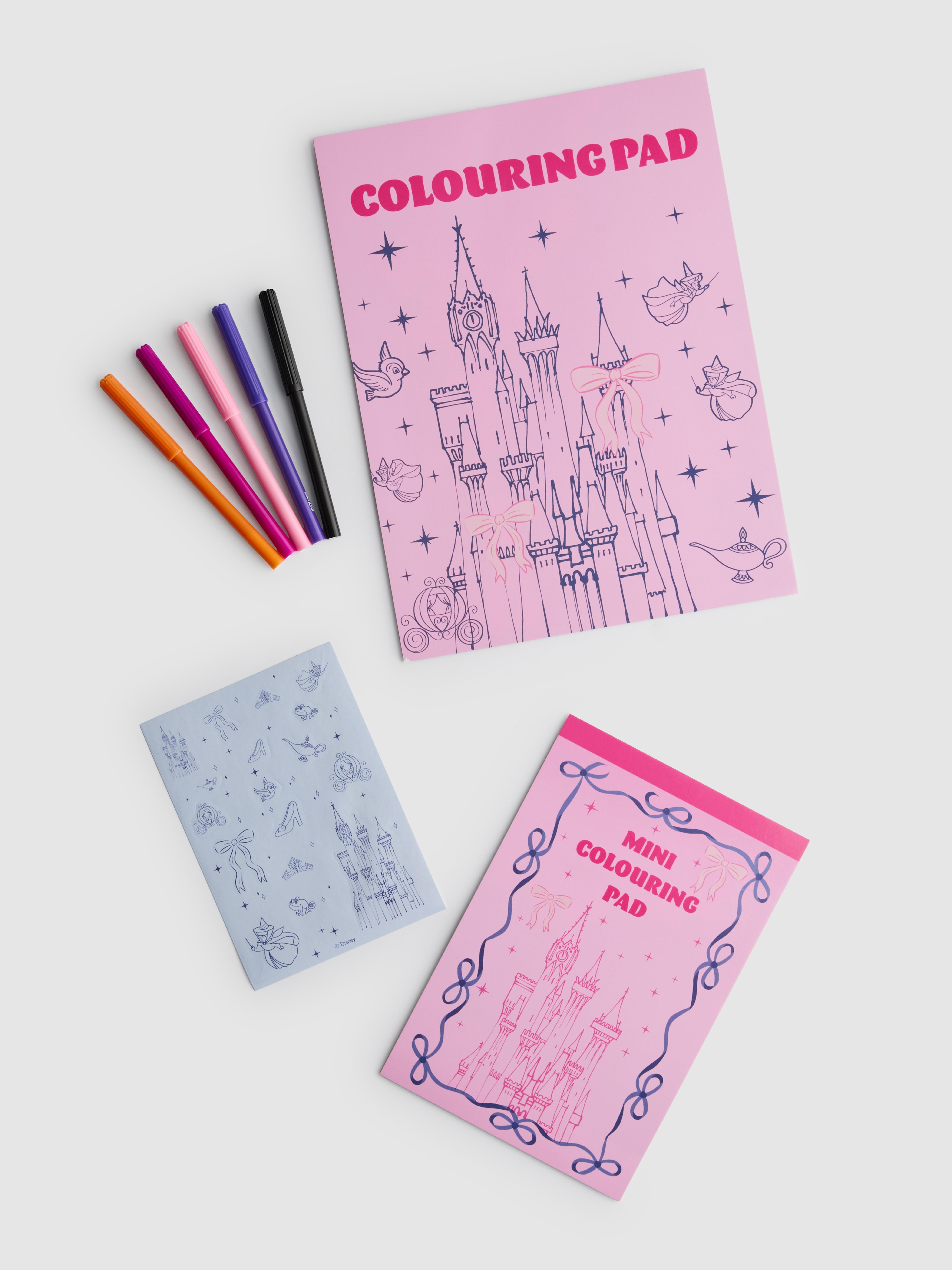 Zestaw do kolorowania z motywem księżniczek Disneya