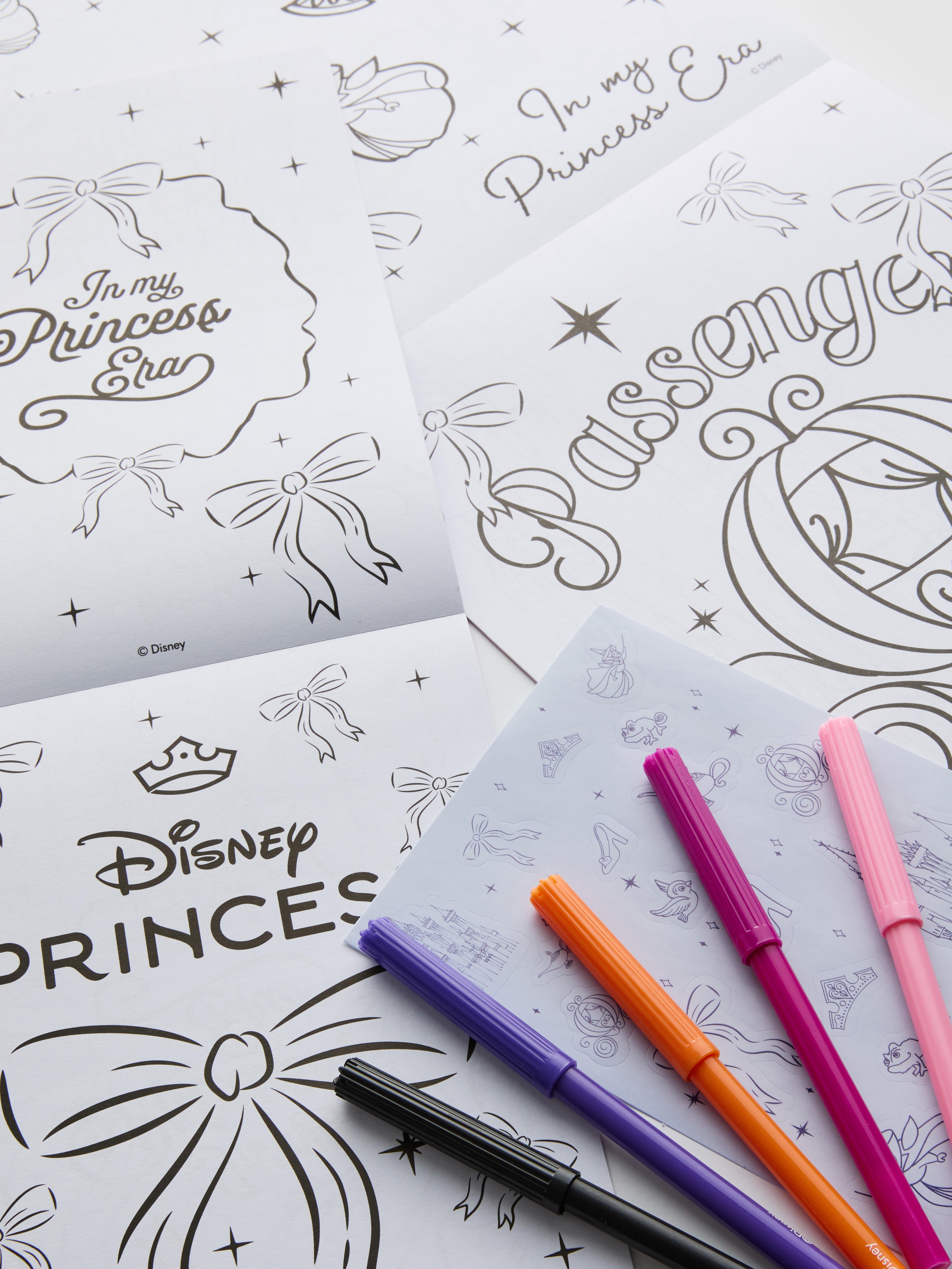 Kit de coloriage Princesses Disney