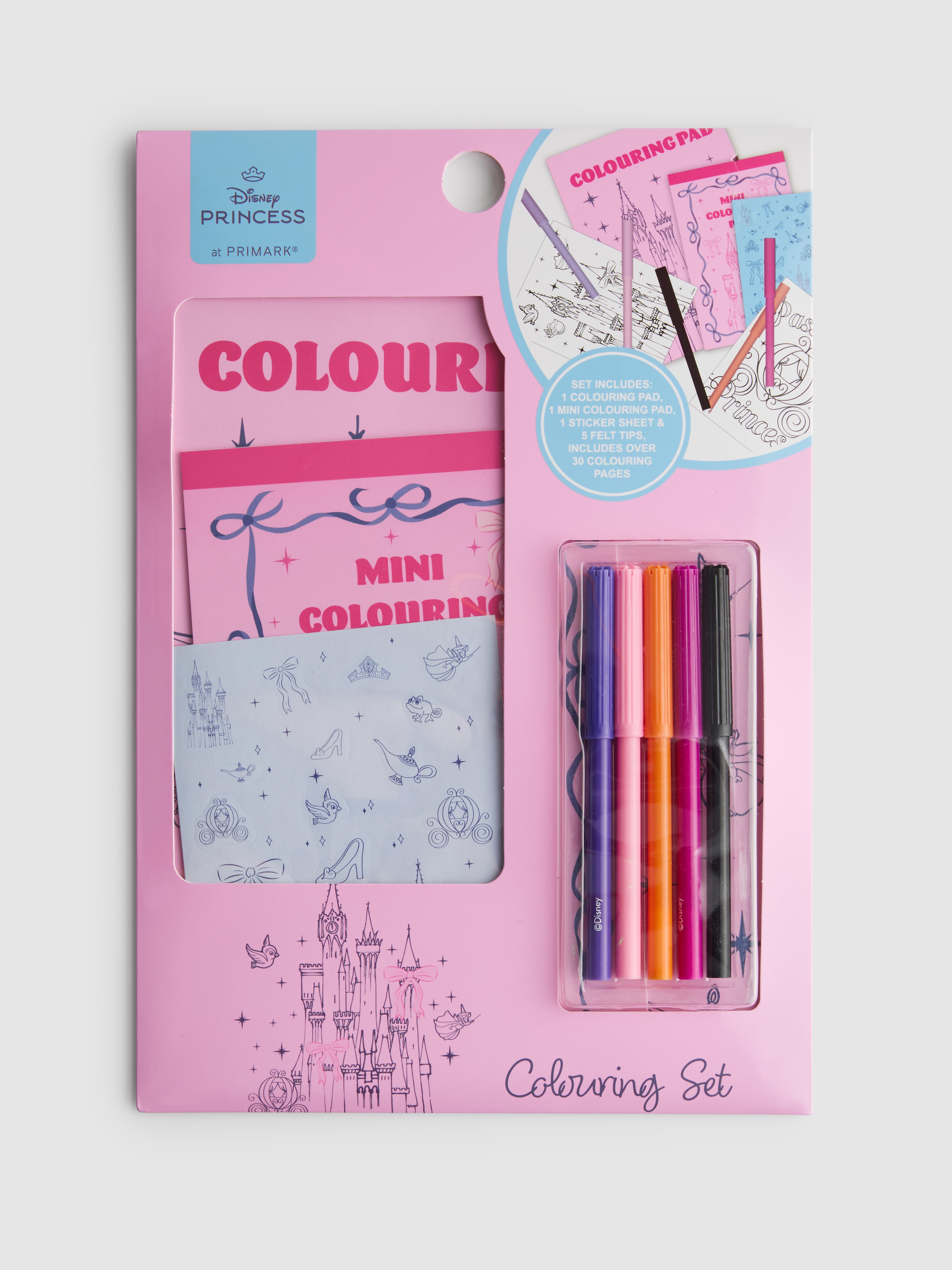 Kit de coloriage Princesses Disney