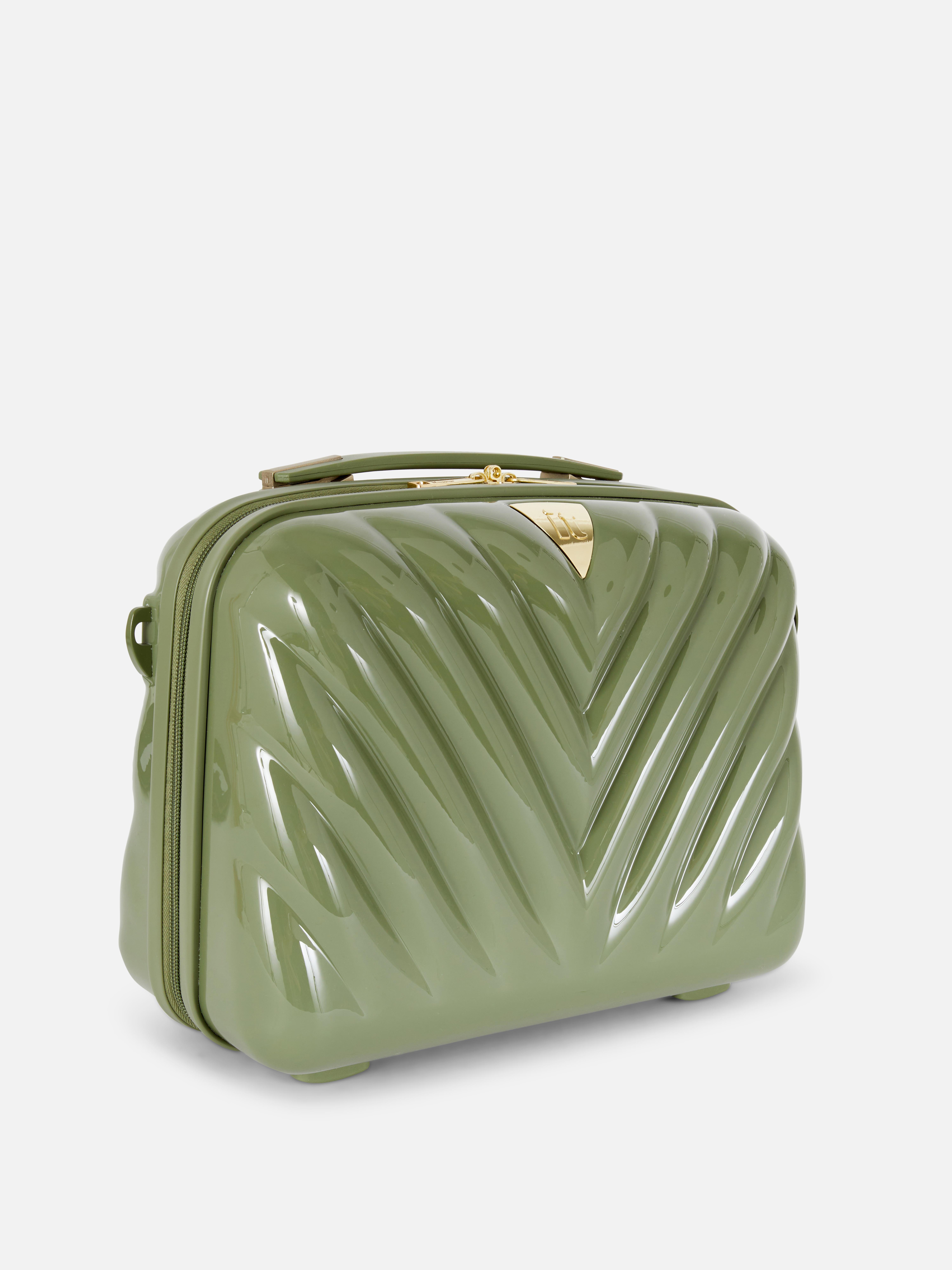 Estuche de maquillaje rígido de espiga de It Luggage