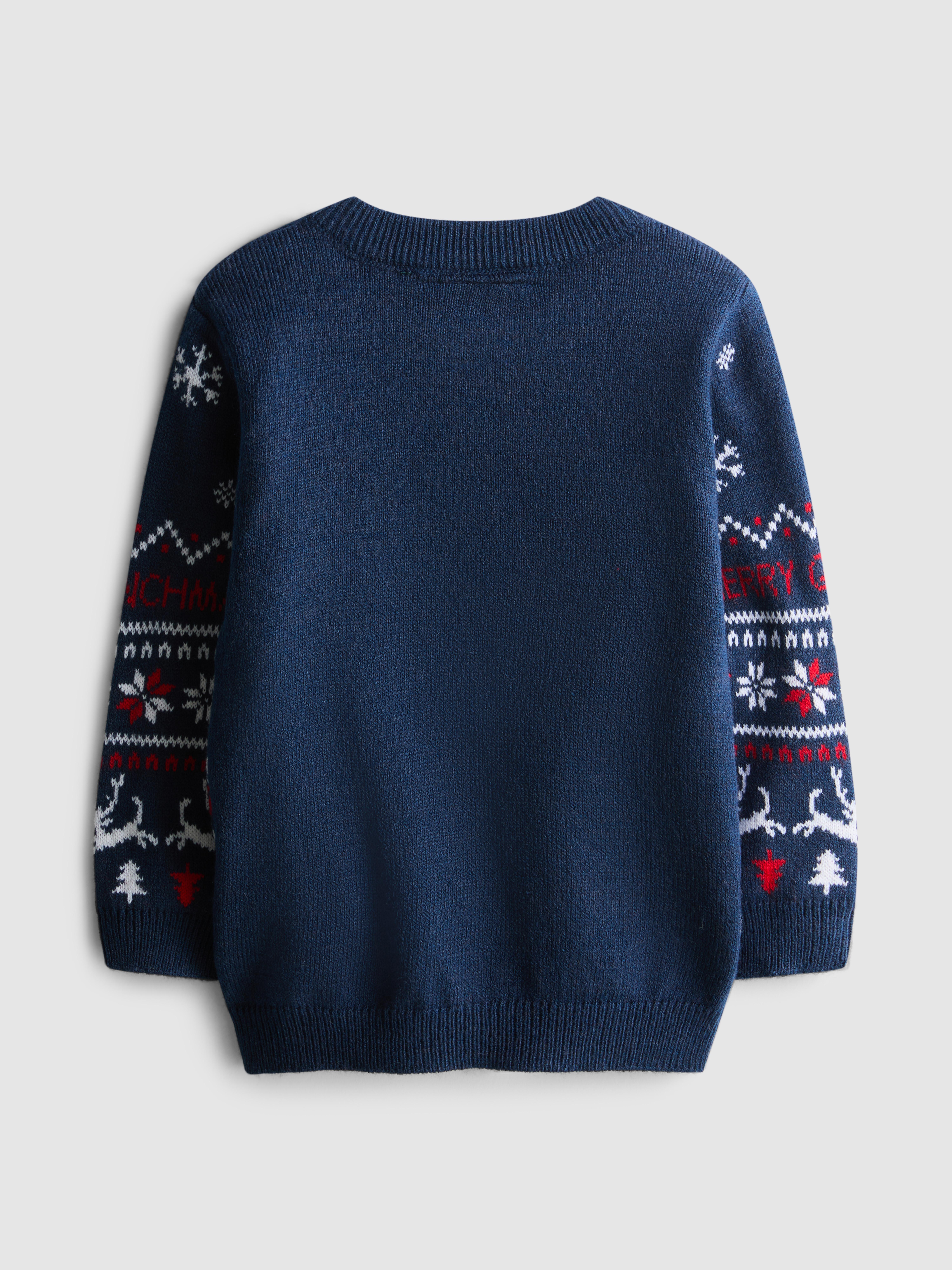 0-24mths | Baby’s The Grinch Family Christmas Jumper