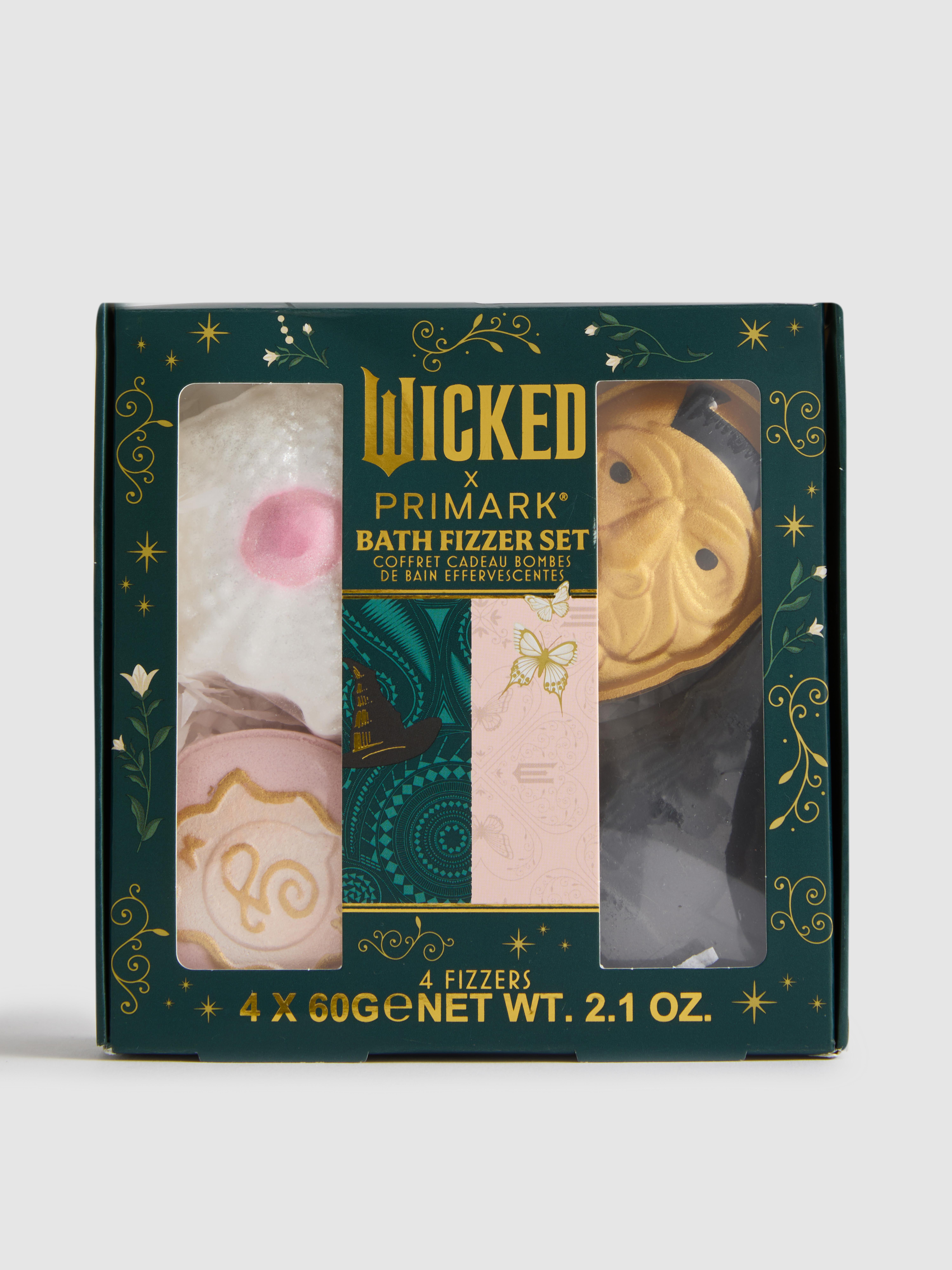 4pk Wicked The Movie Bath Fizzer Set