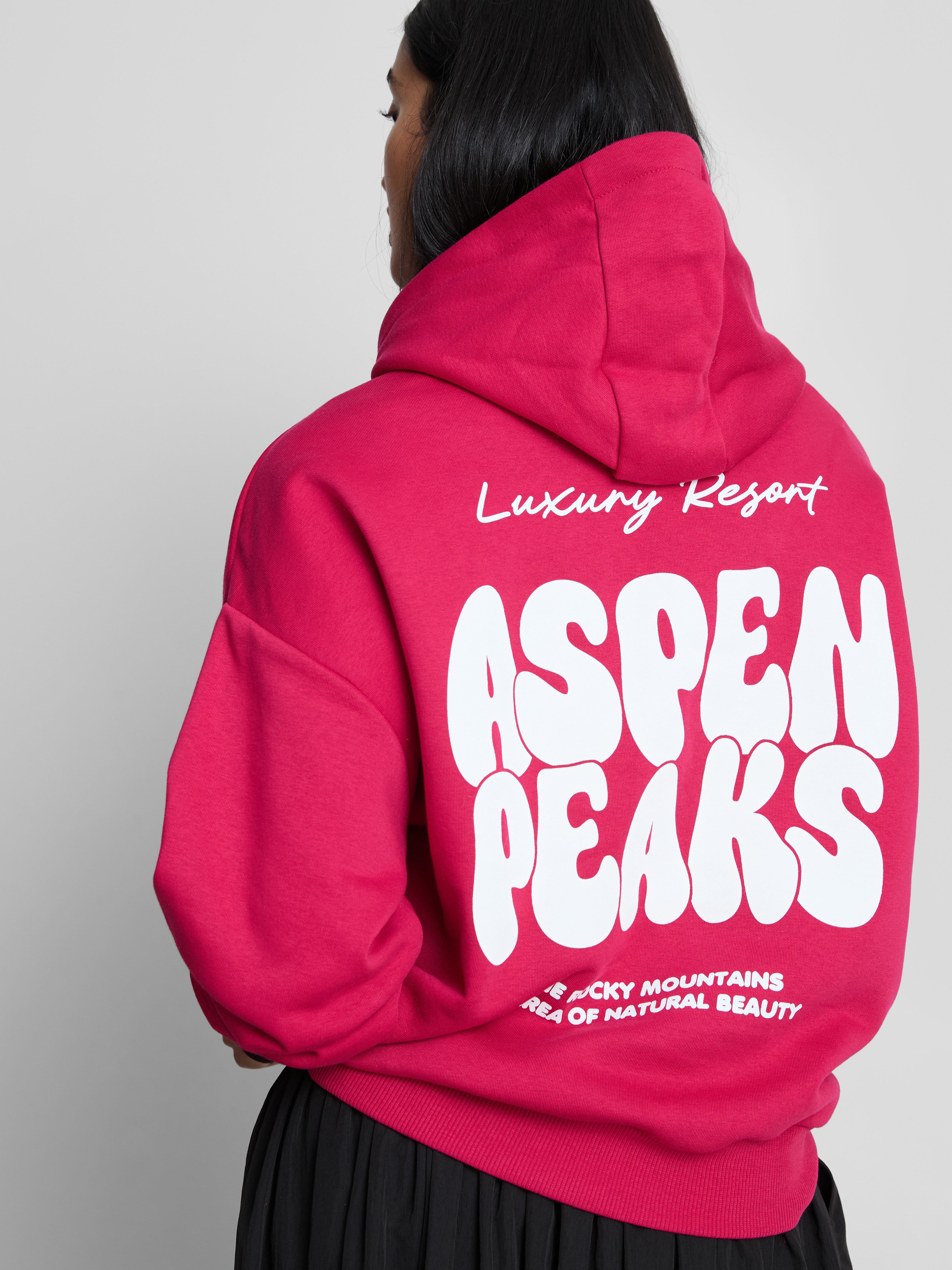 Oversized Slogan Hoodie
