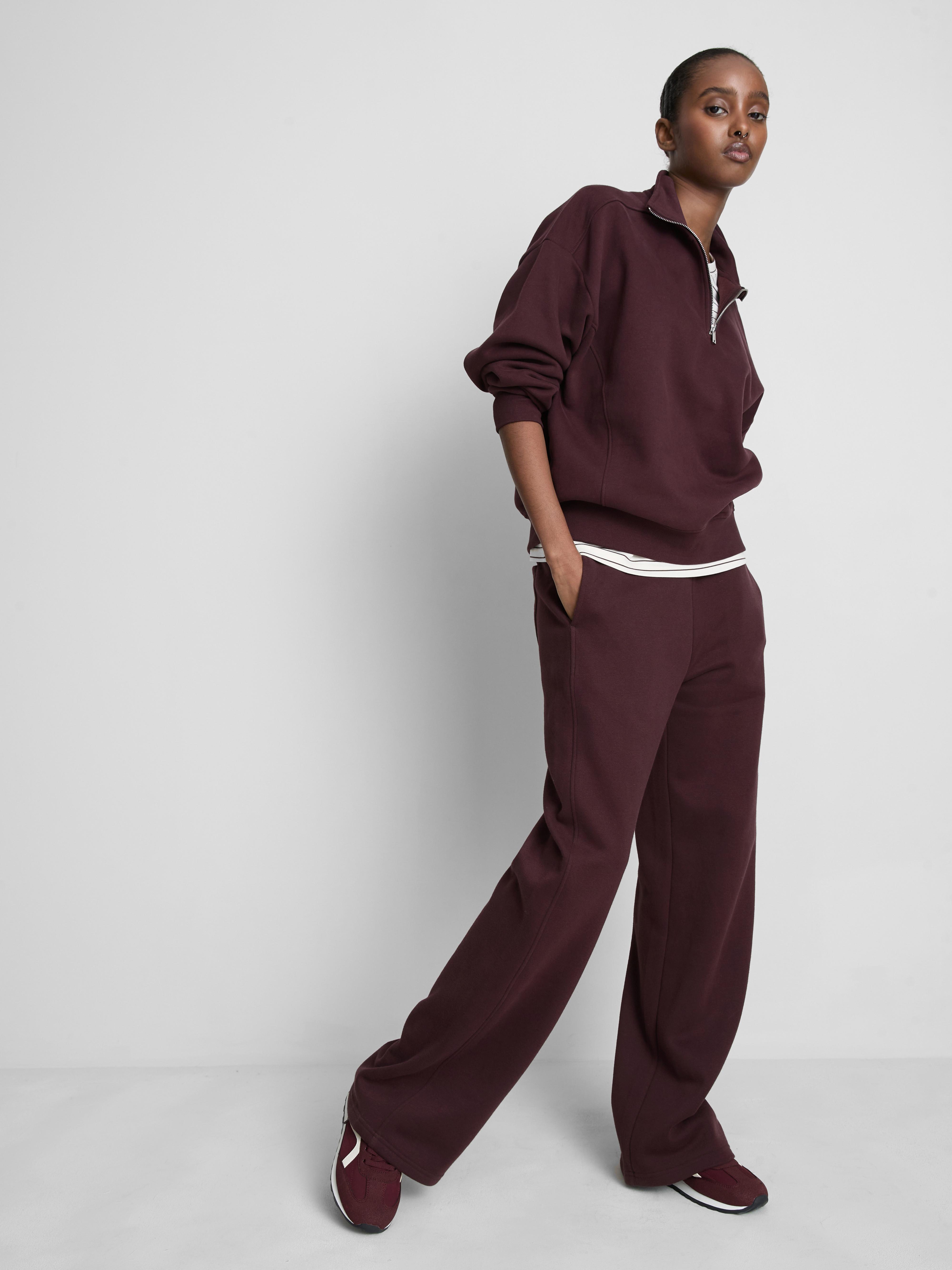 Cotton Rich Half Zip Sweatshirt