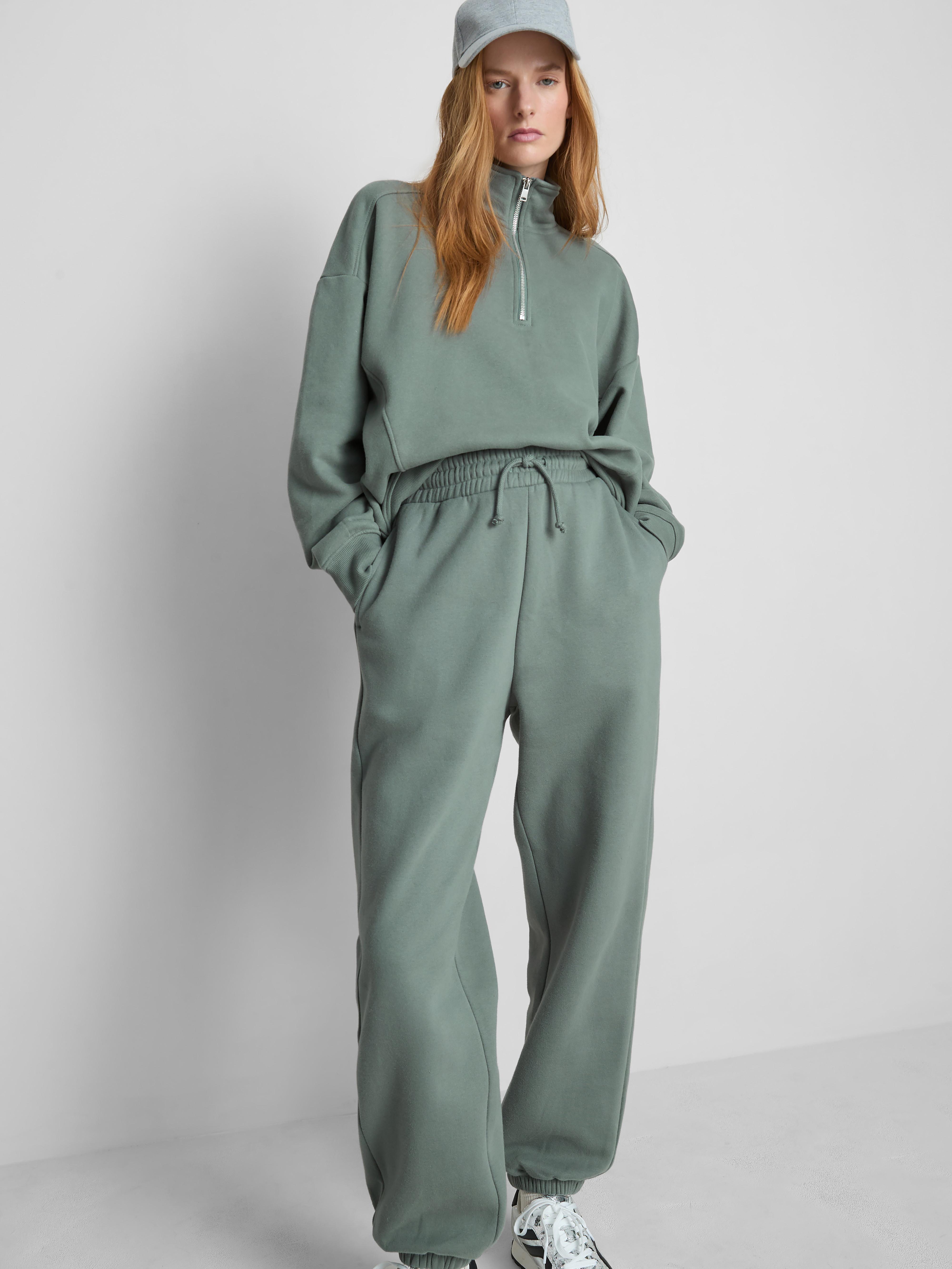 Cotton Rich Half Zip Sweatshirt