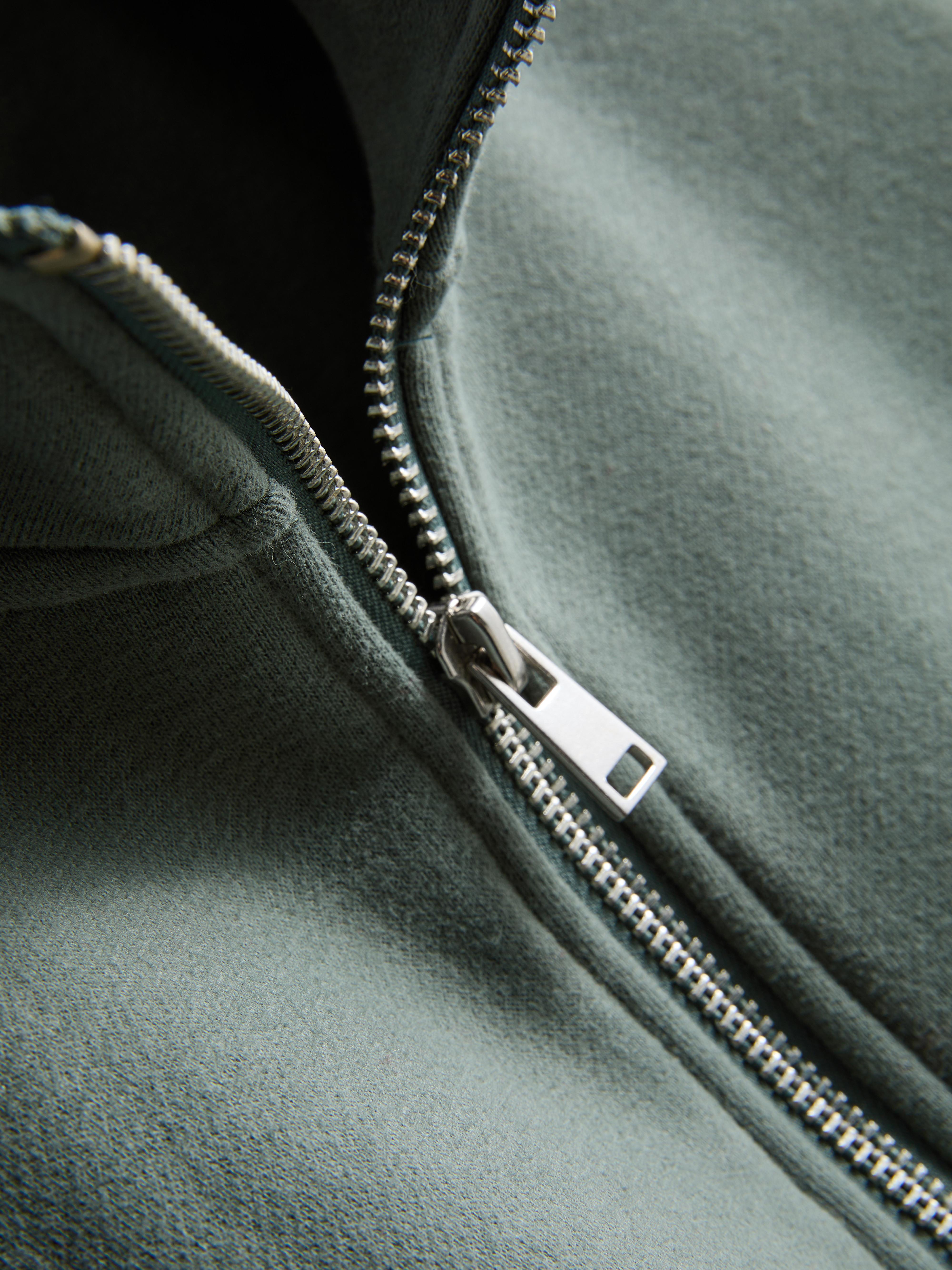 Cotton Rich Half Zip Sweatshirt