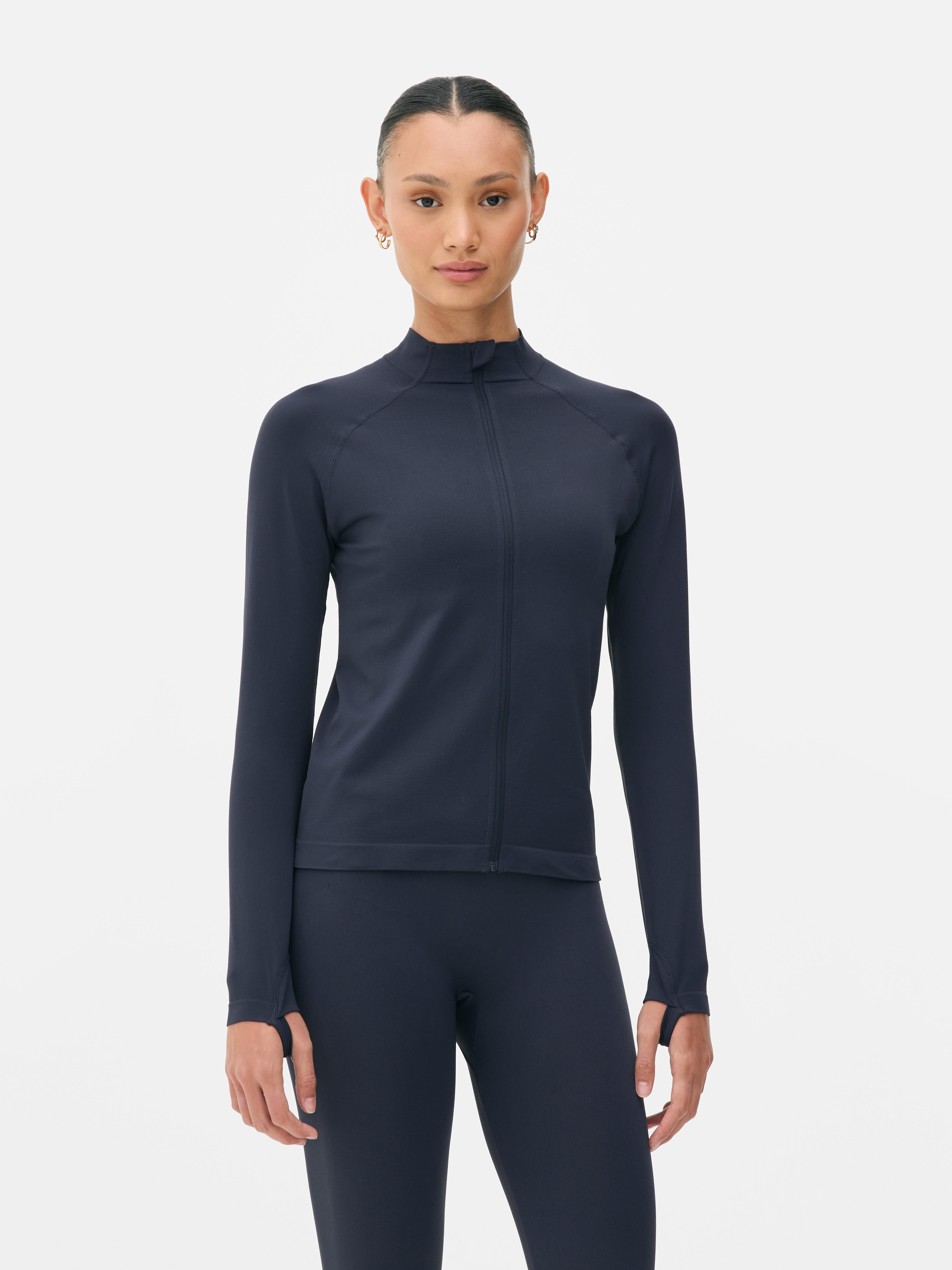 Seamless Supersoft Zip Through Jacket