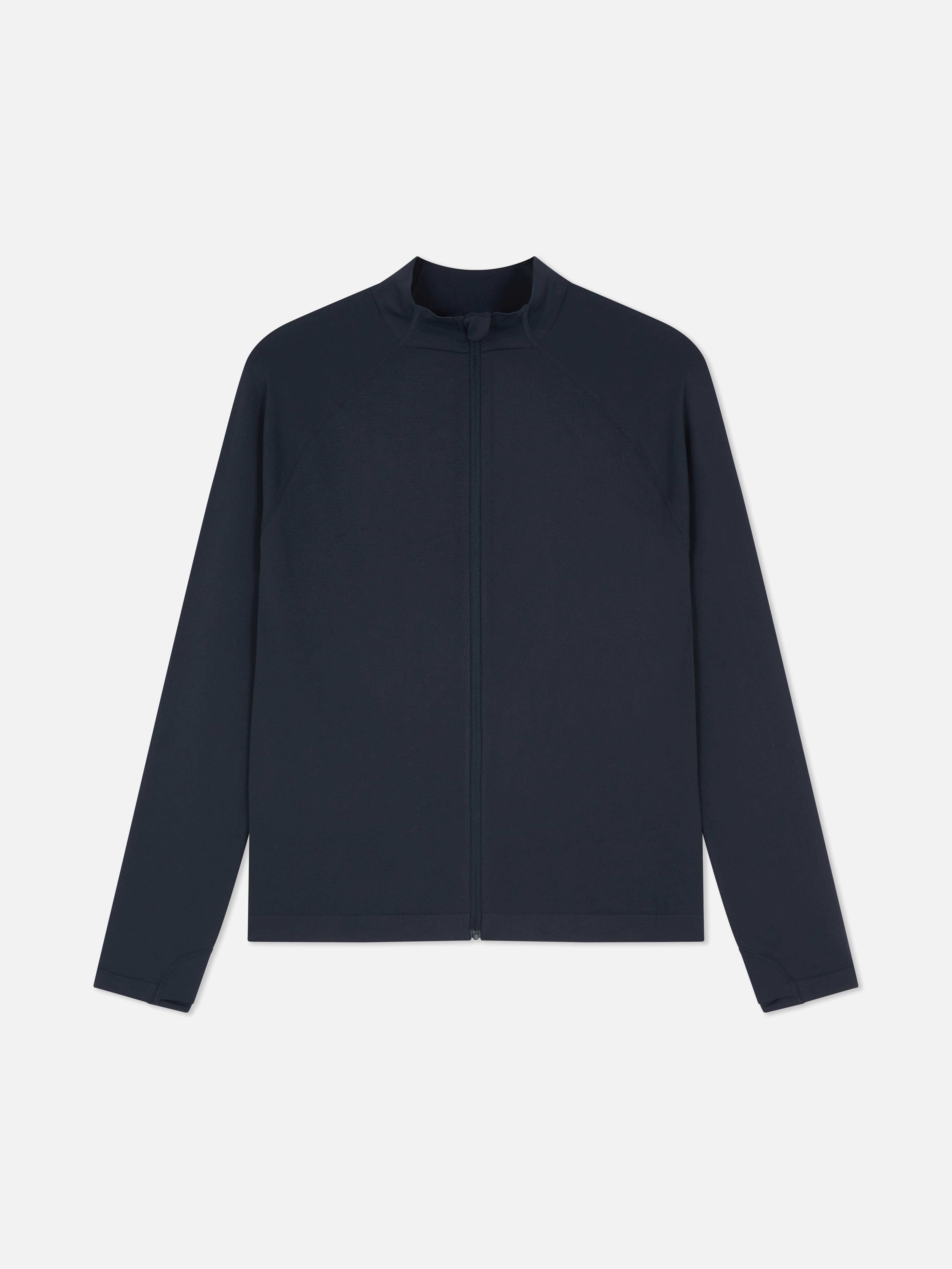 Seamless Supersoft Zip Through Jacket