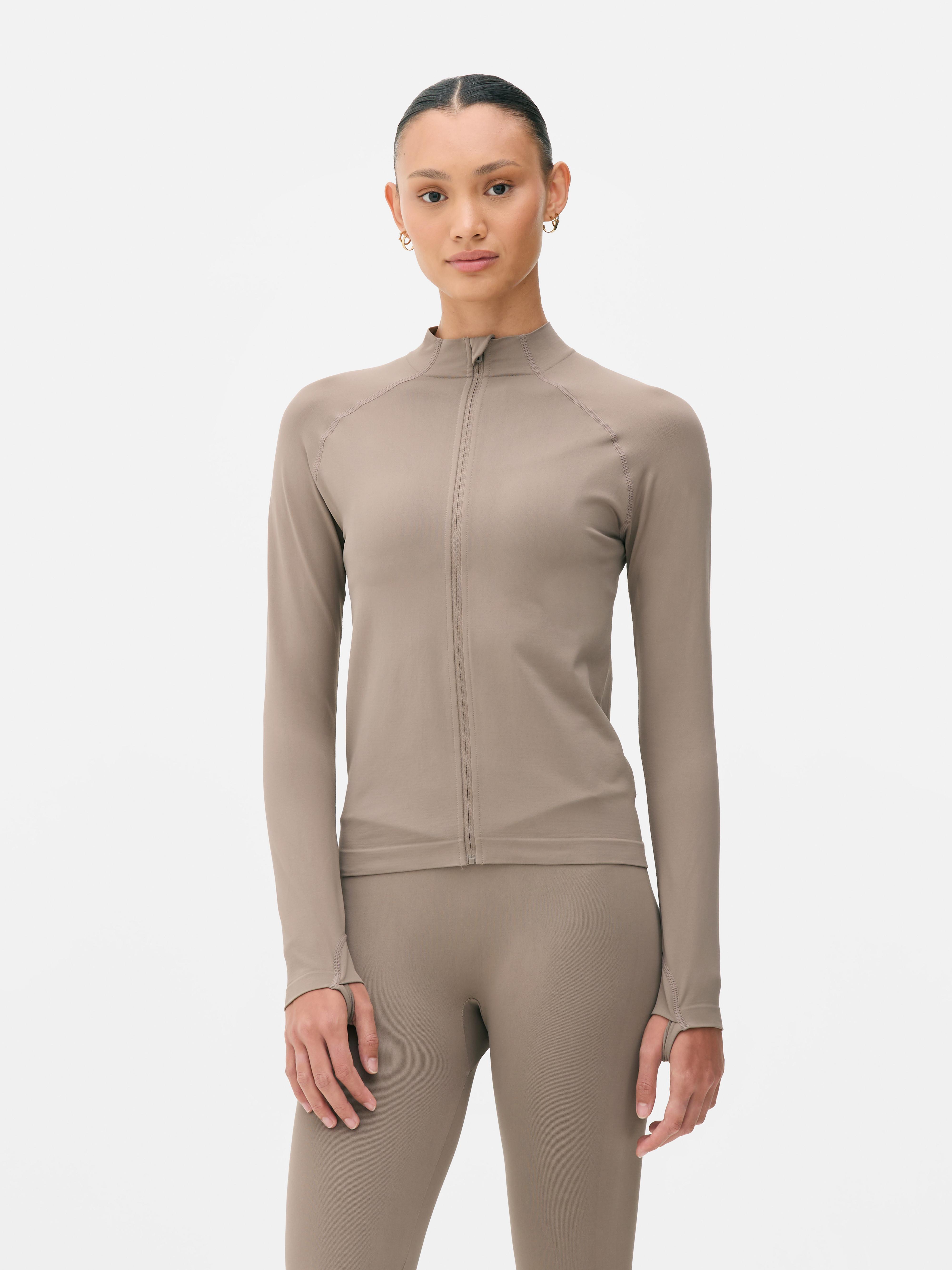 Seamless Supersoft Zip Through Jacket