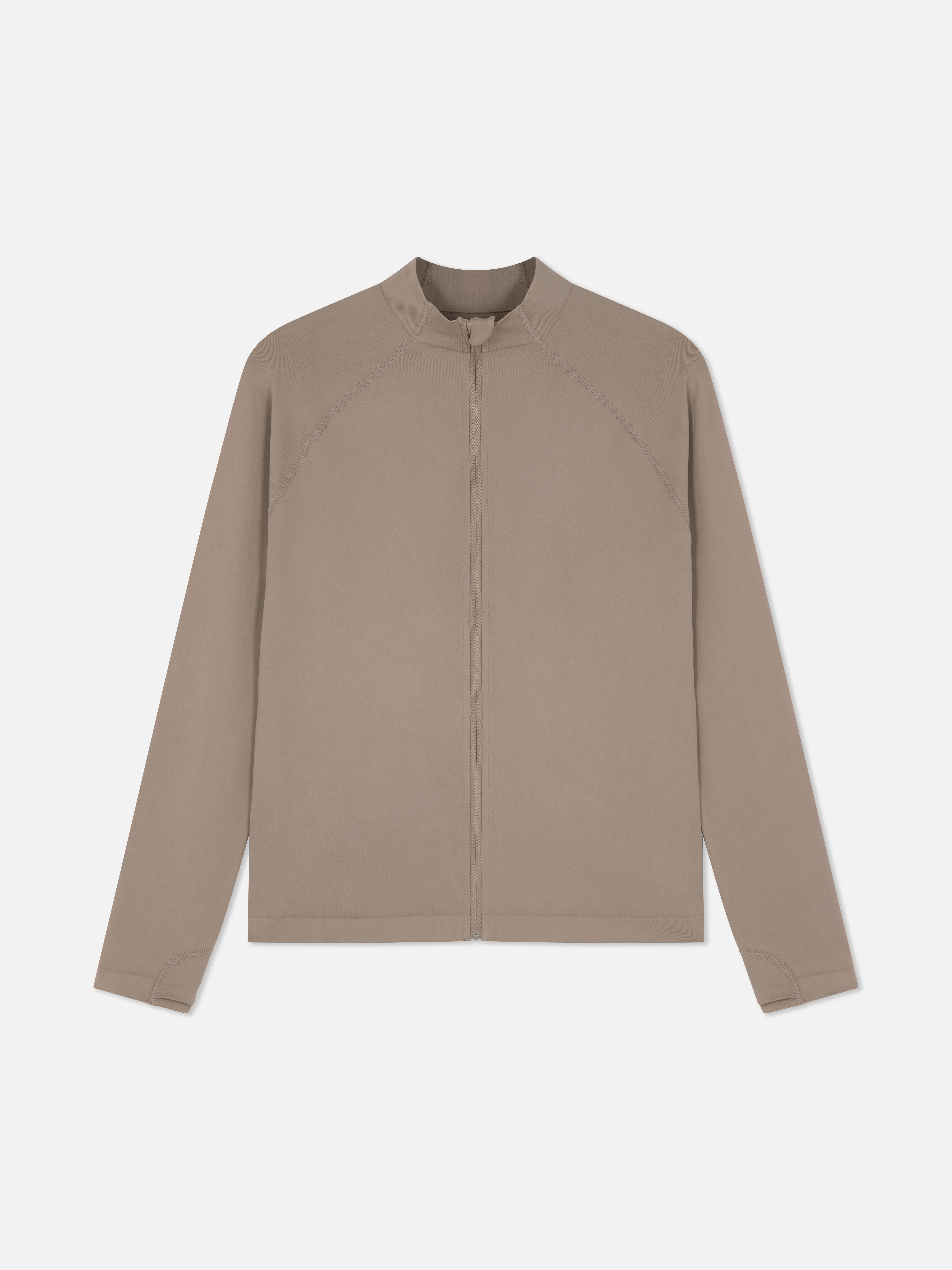Seamless Supersoft Zip Through Jacket