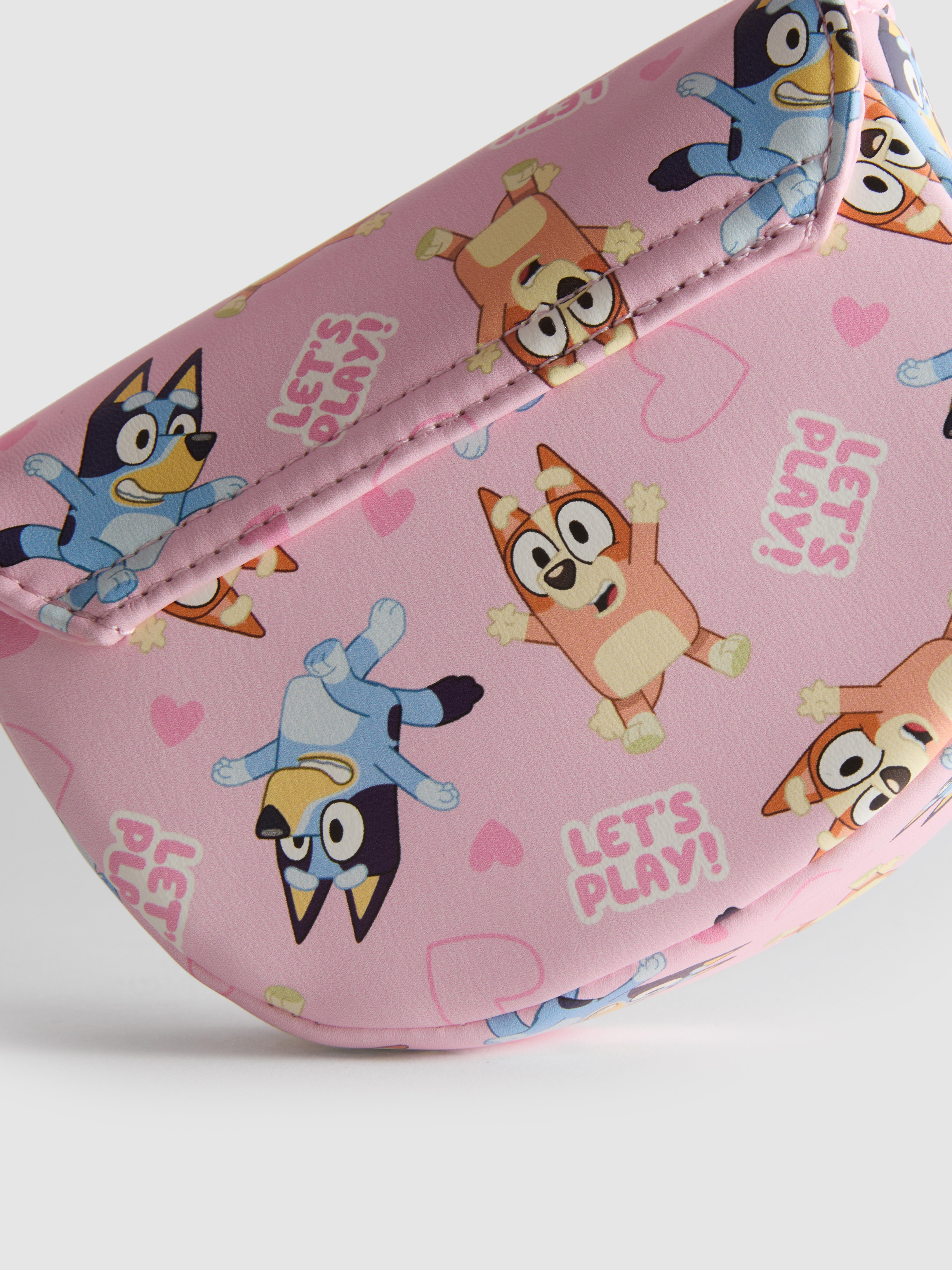 Girls Pink Bluey Crossbody Bag