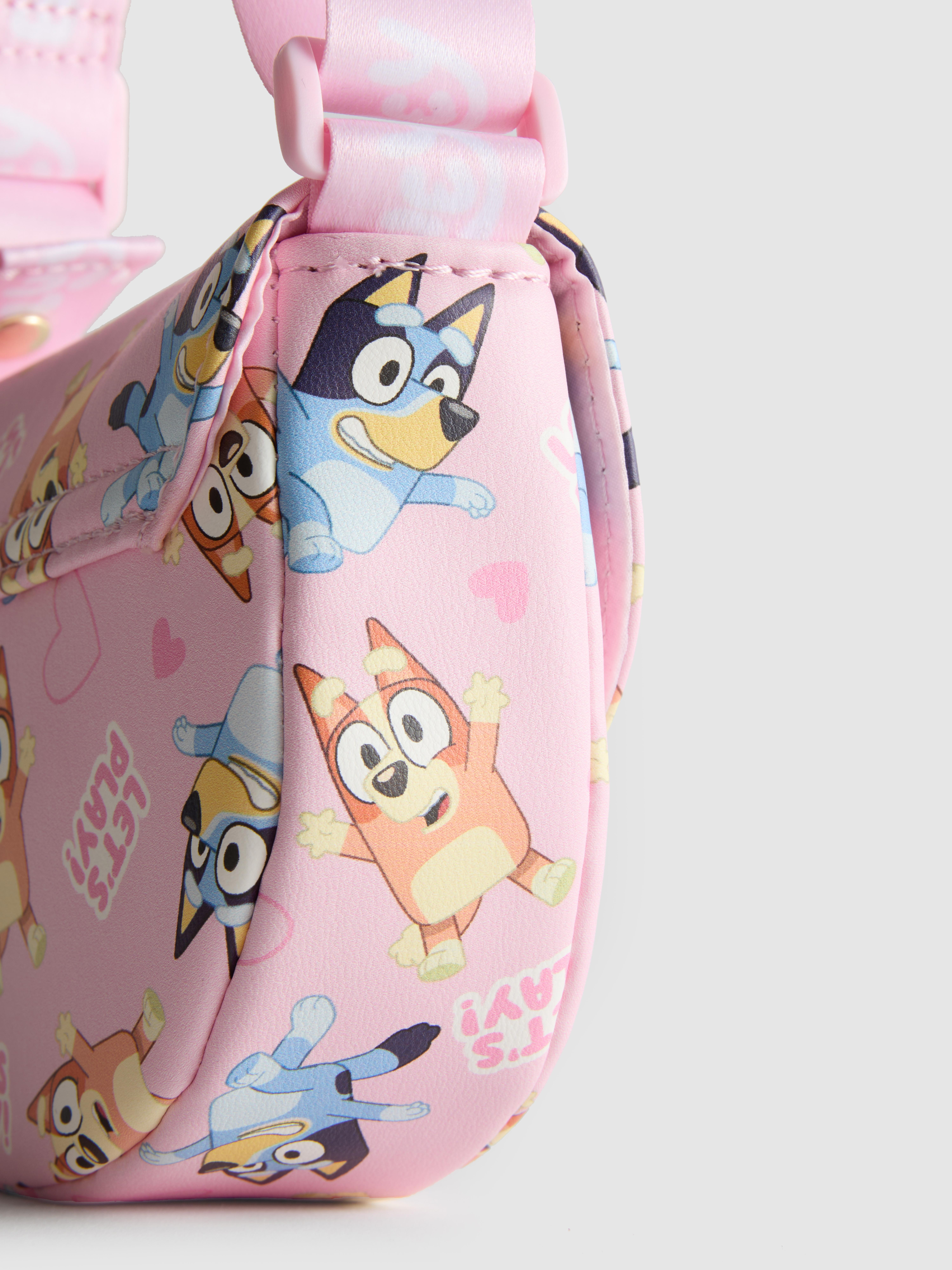 Girls Pink Bluey Crossbody Bag