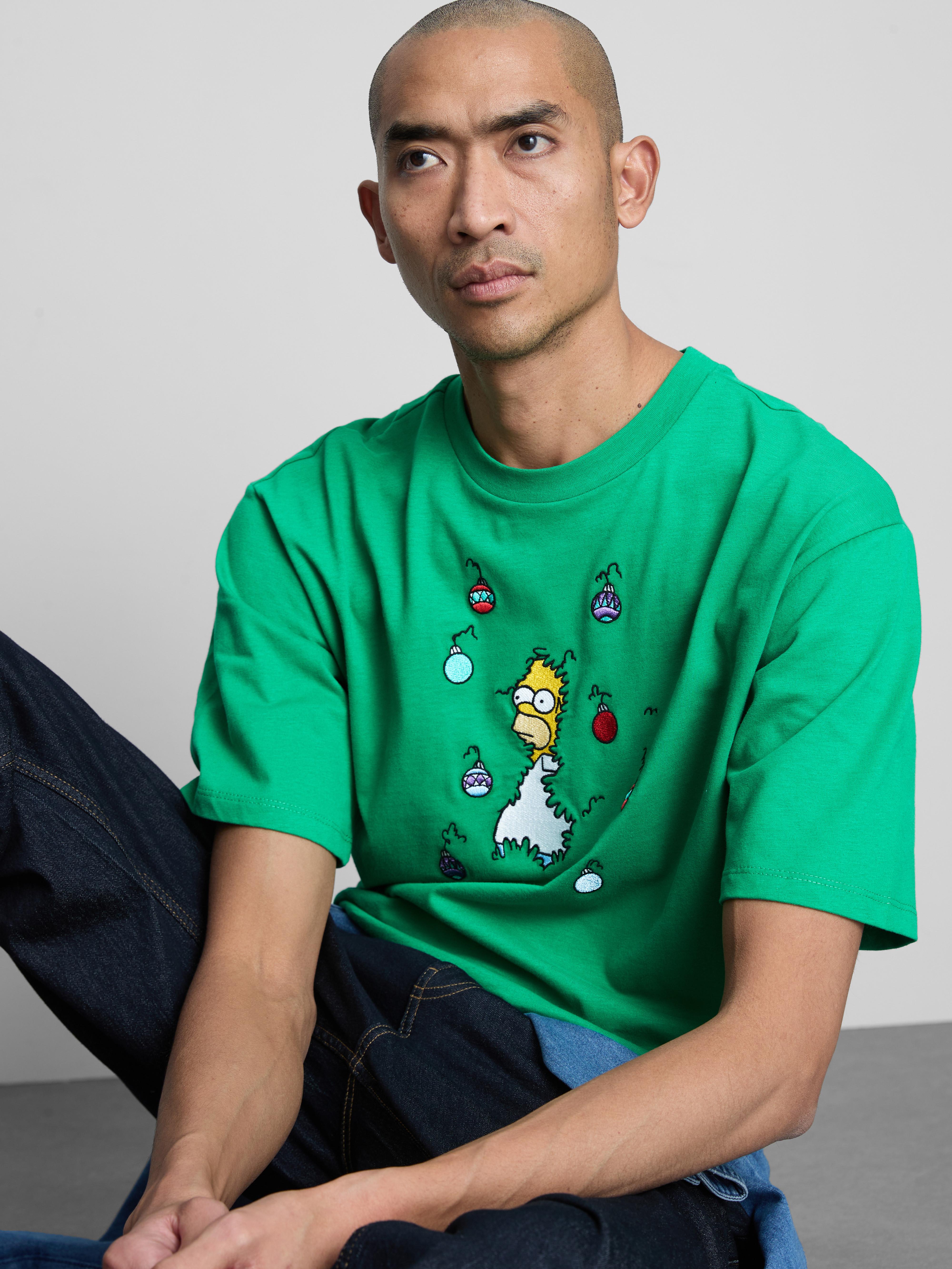 Tričko The Simpsons Homer v kríkoch