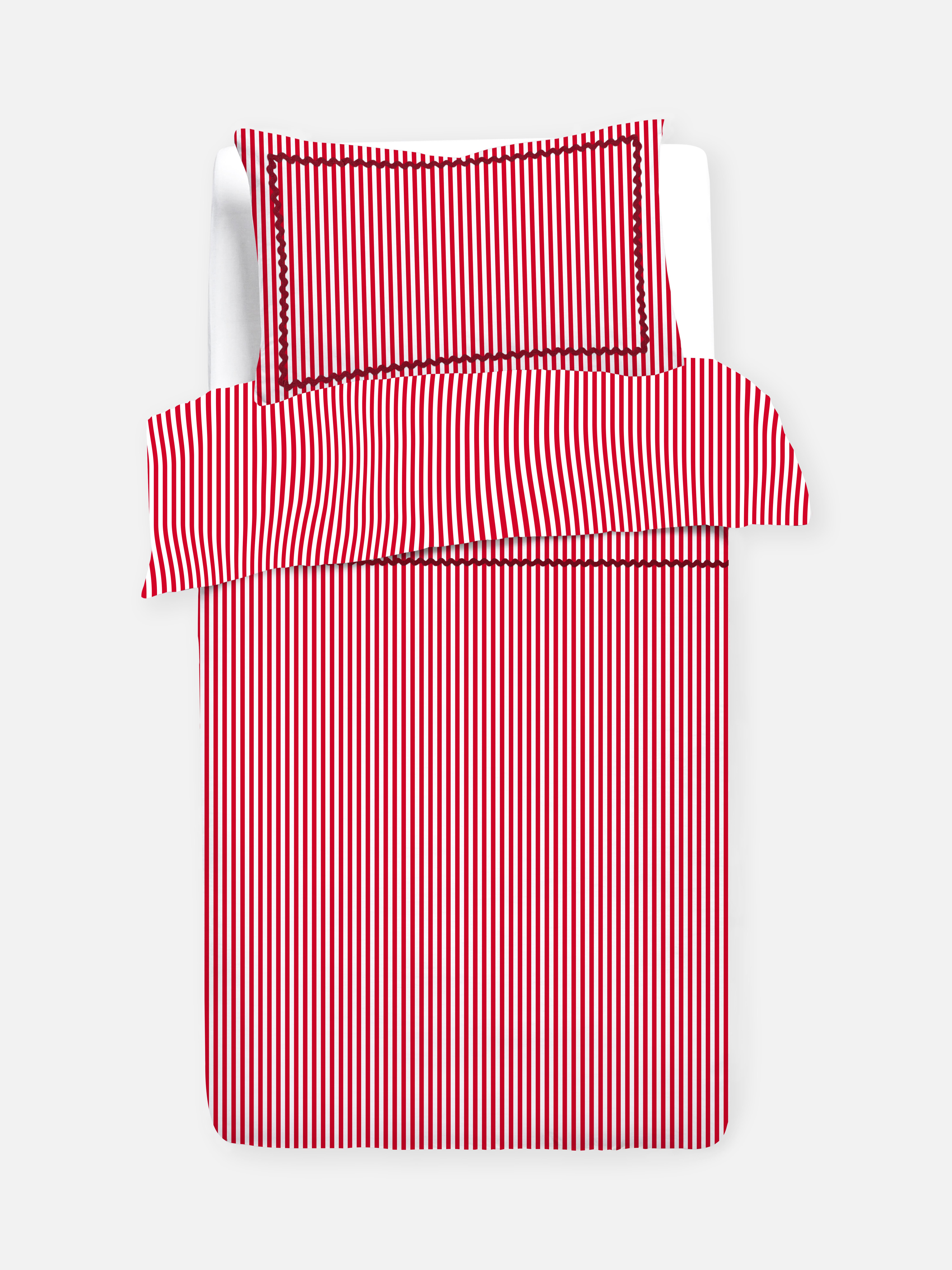 Ric Rac Stripe Single Duvet Cover Set