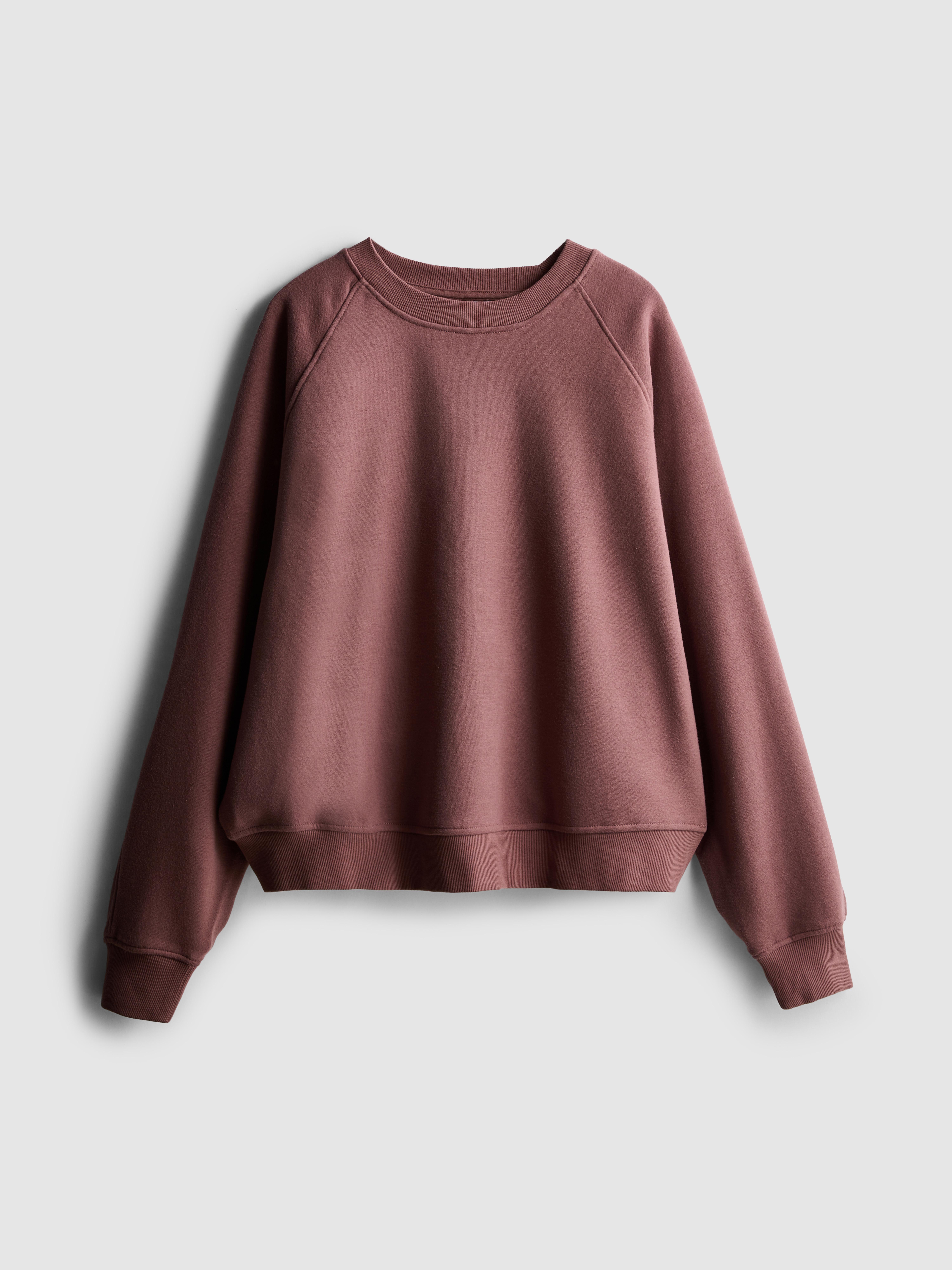 Cotton Rich Relaxed Sweatshirt