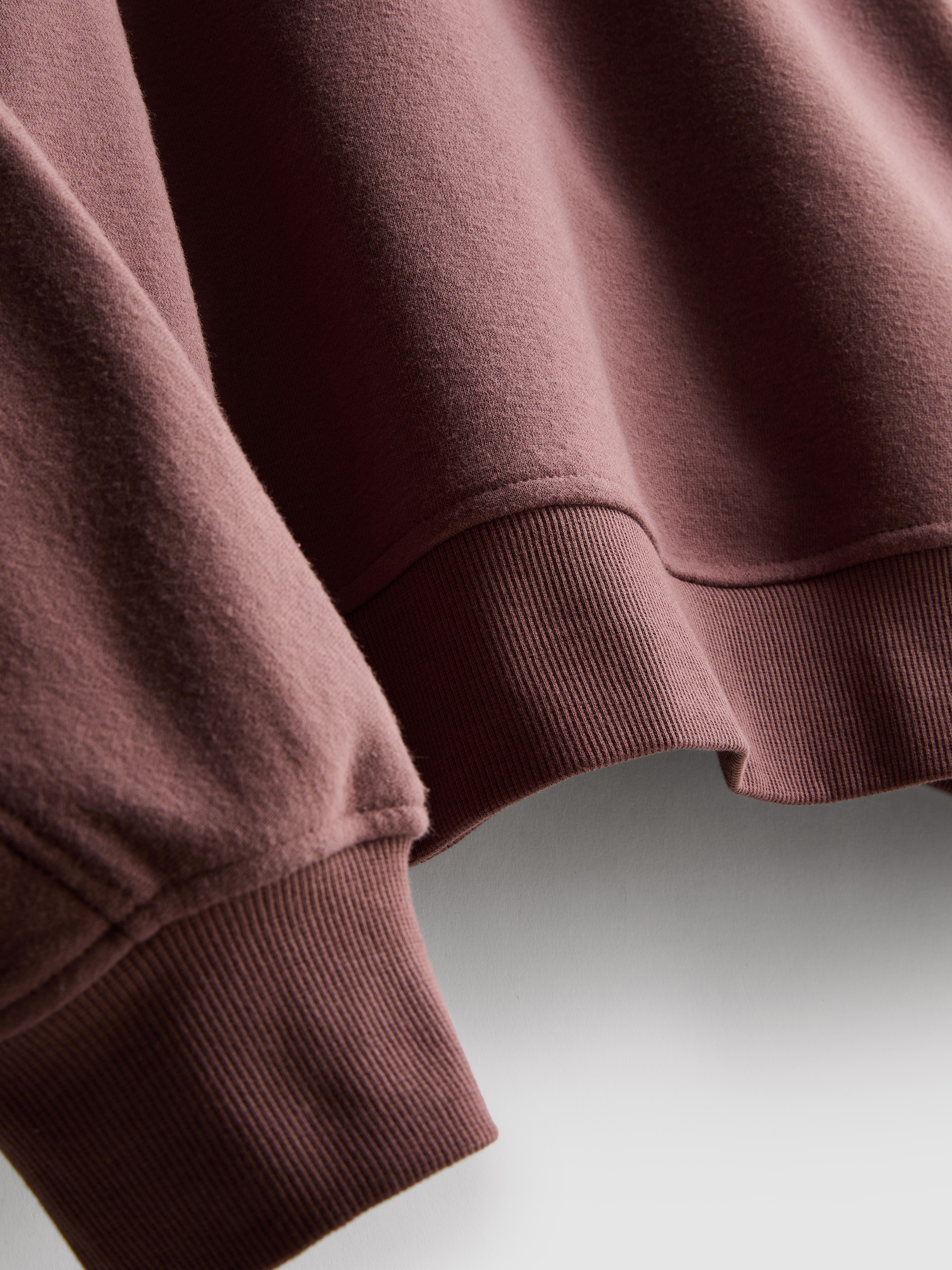 Luźna bluza o dużej zawartości bawełny