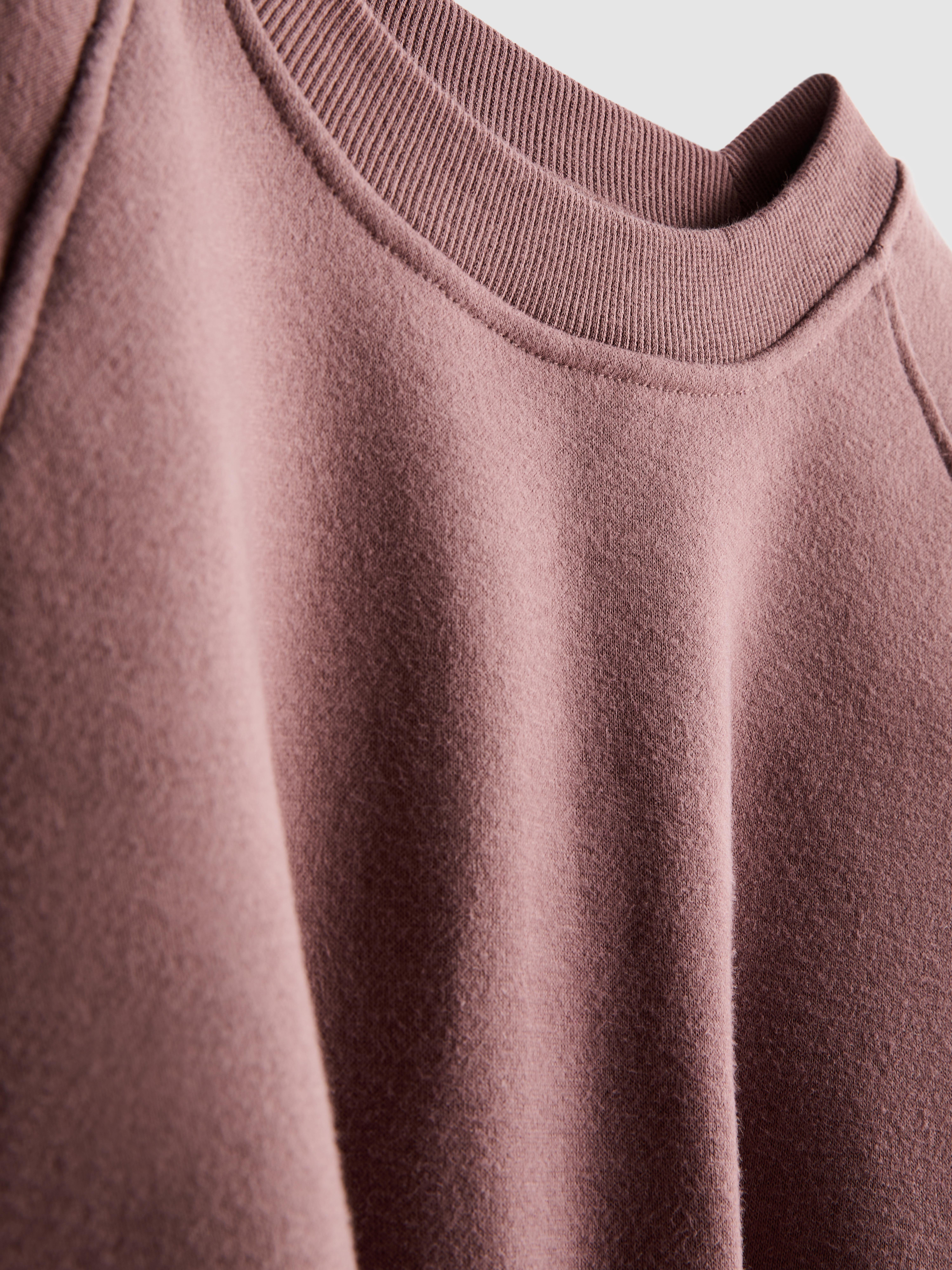 Luźna bluza o dużej zawartości bawełny