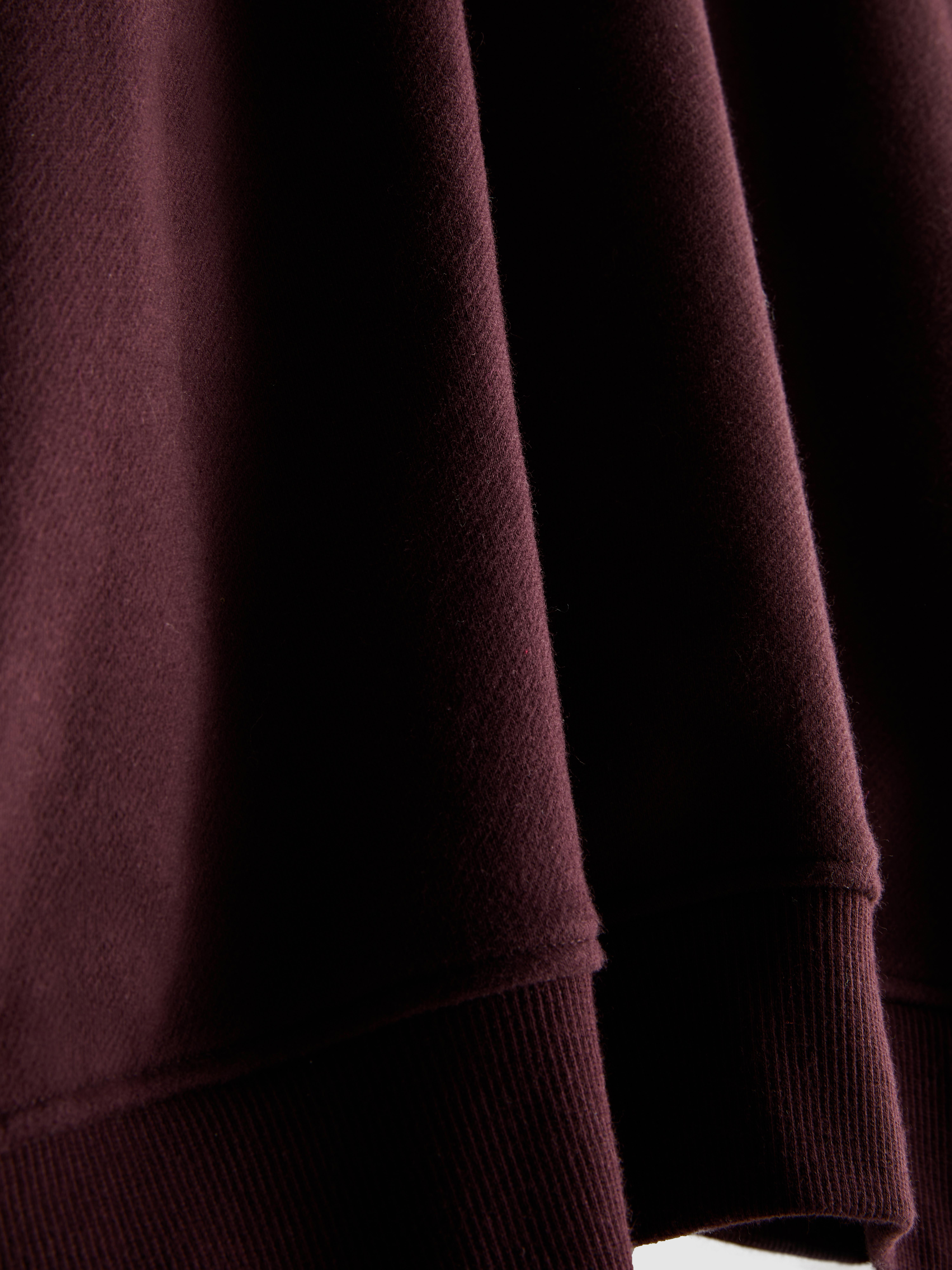 Luźna bluza o dużej zawartości bawełny