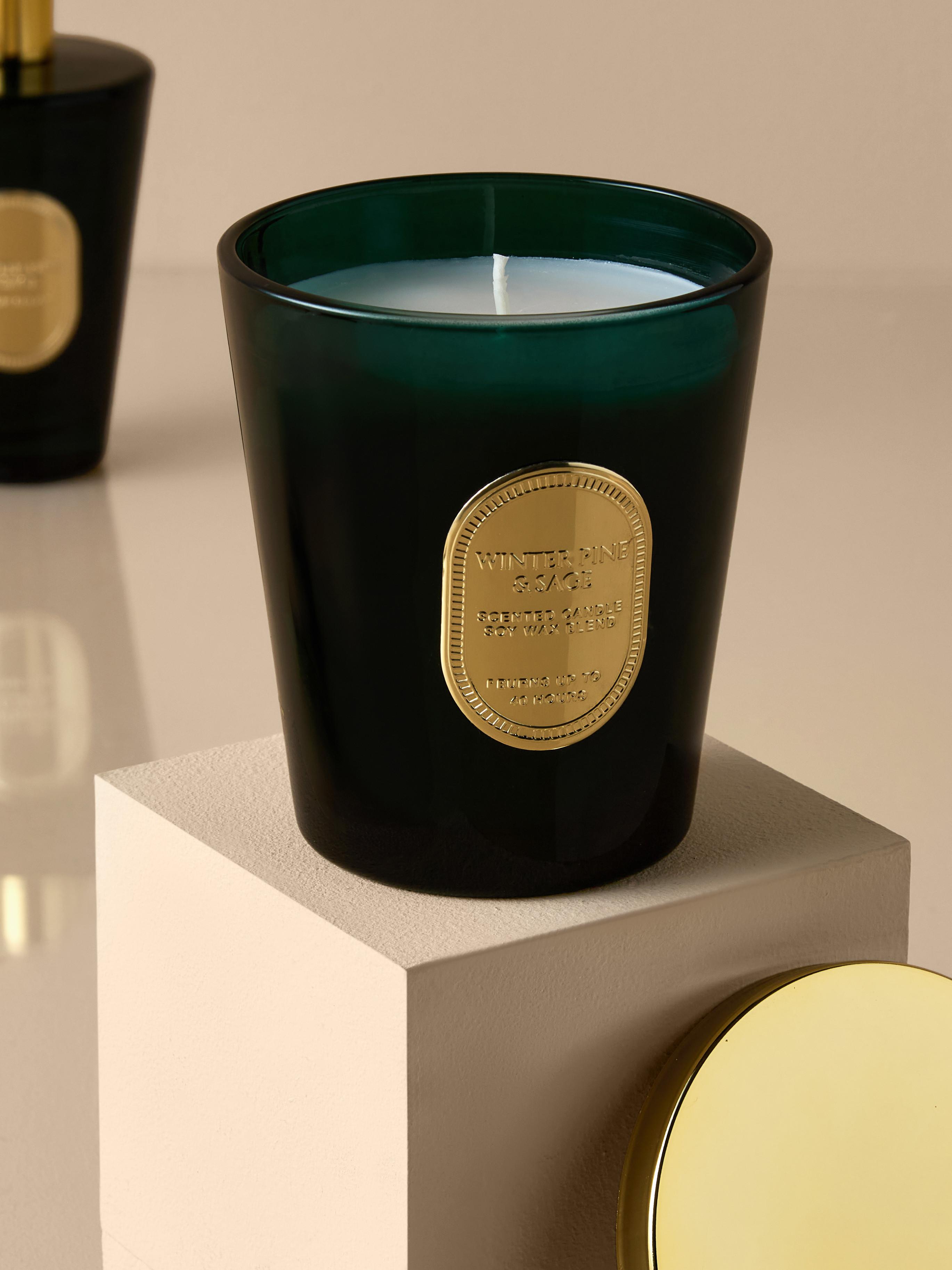 Geurkaars in elegante pot met deksel The Edit