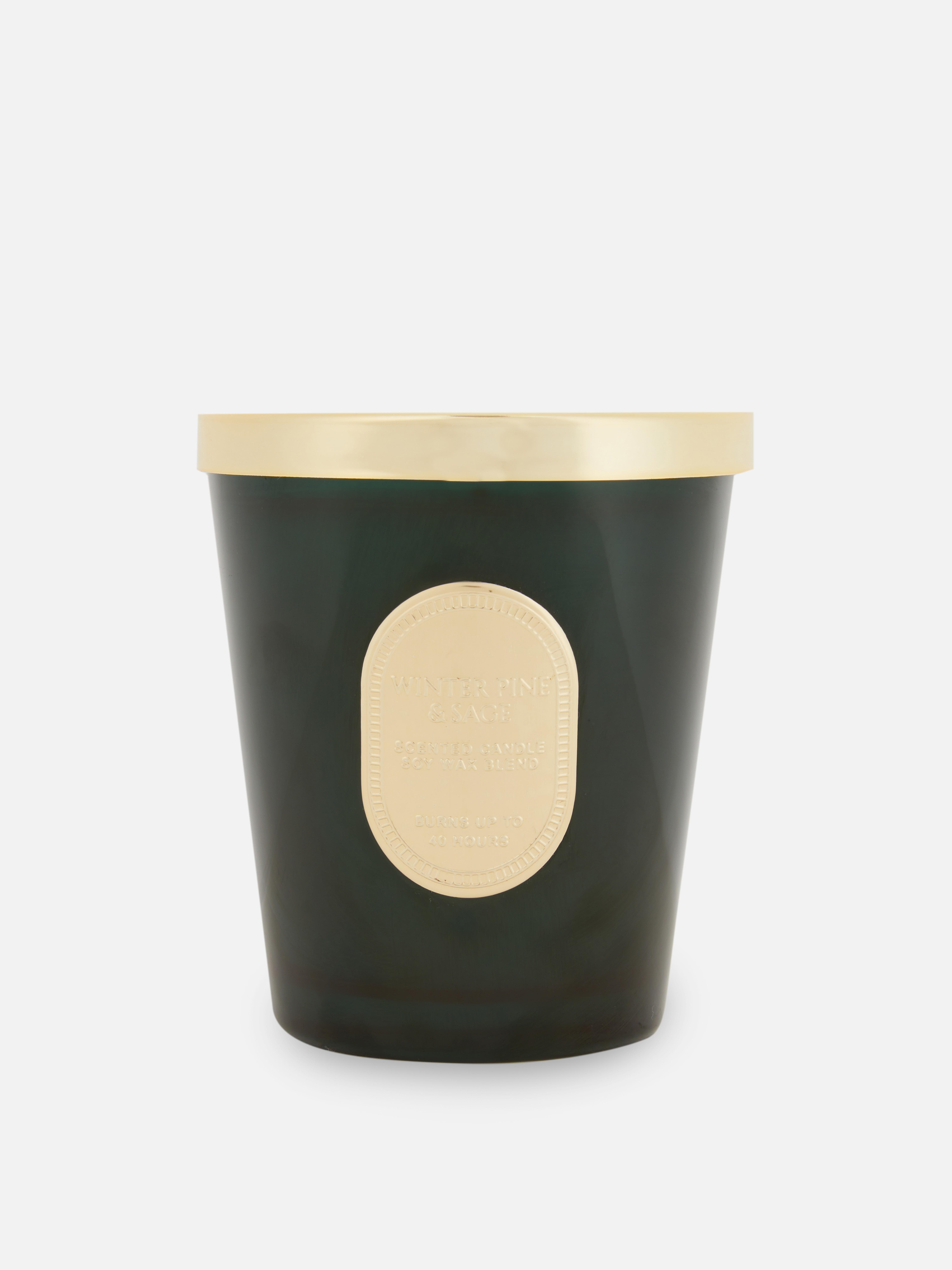 Geurkaars in elegante pot met deksel The Edit