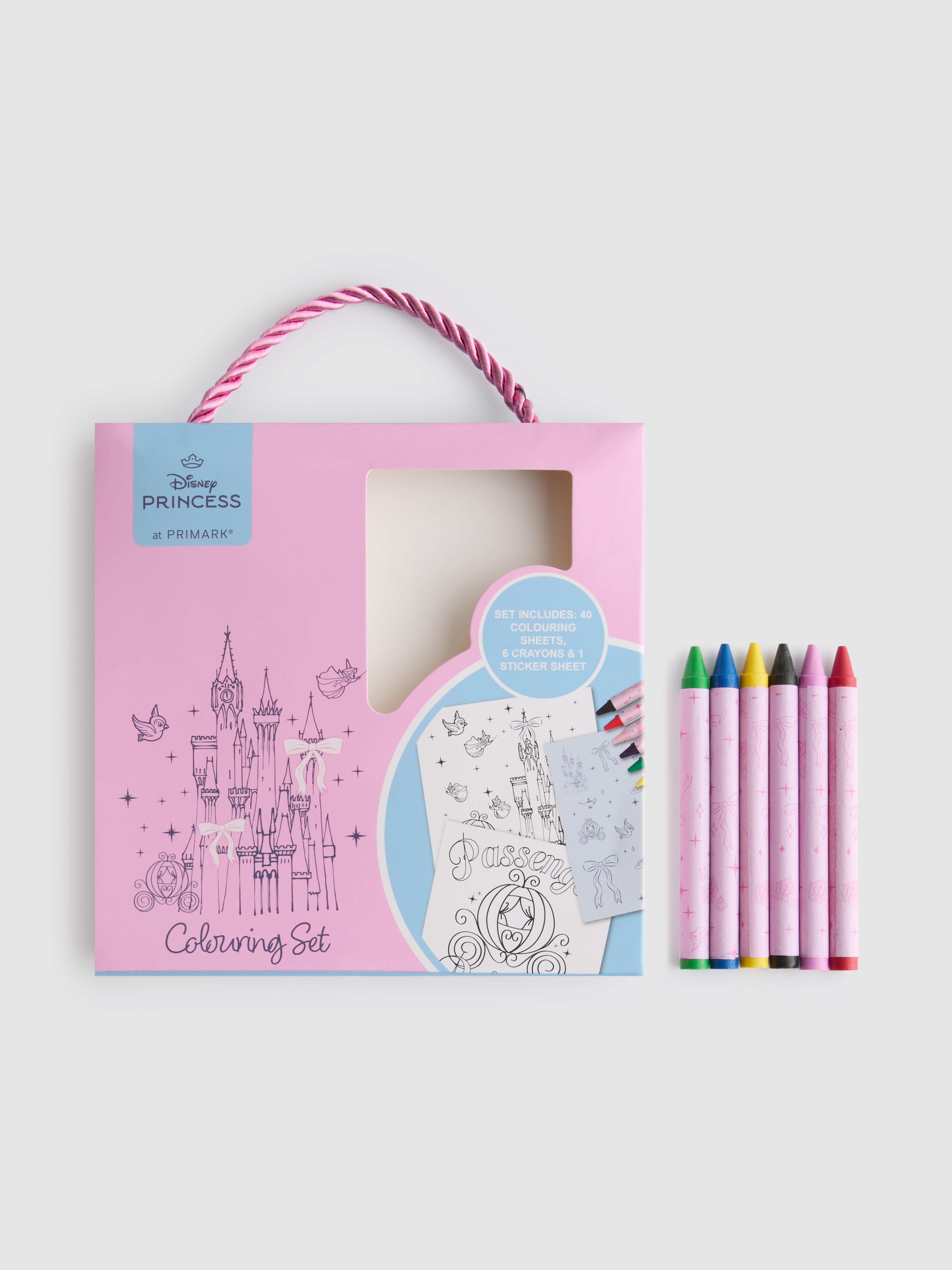 Kit de coloriage à transporter Princesse Disney