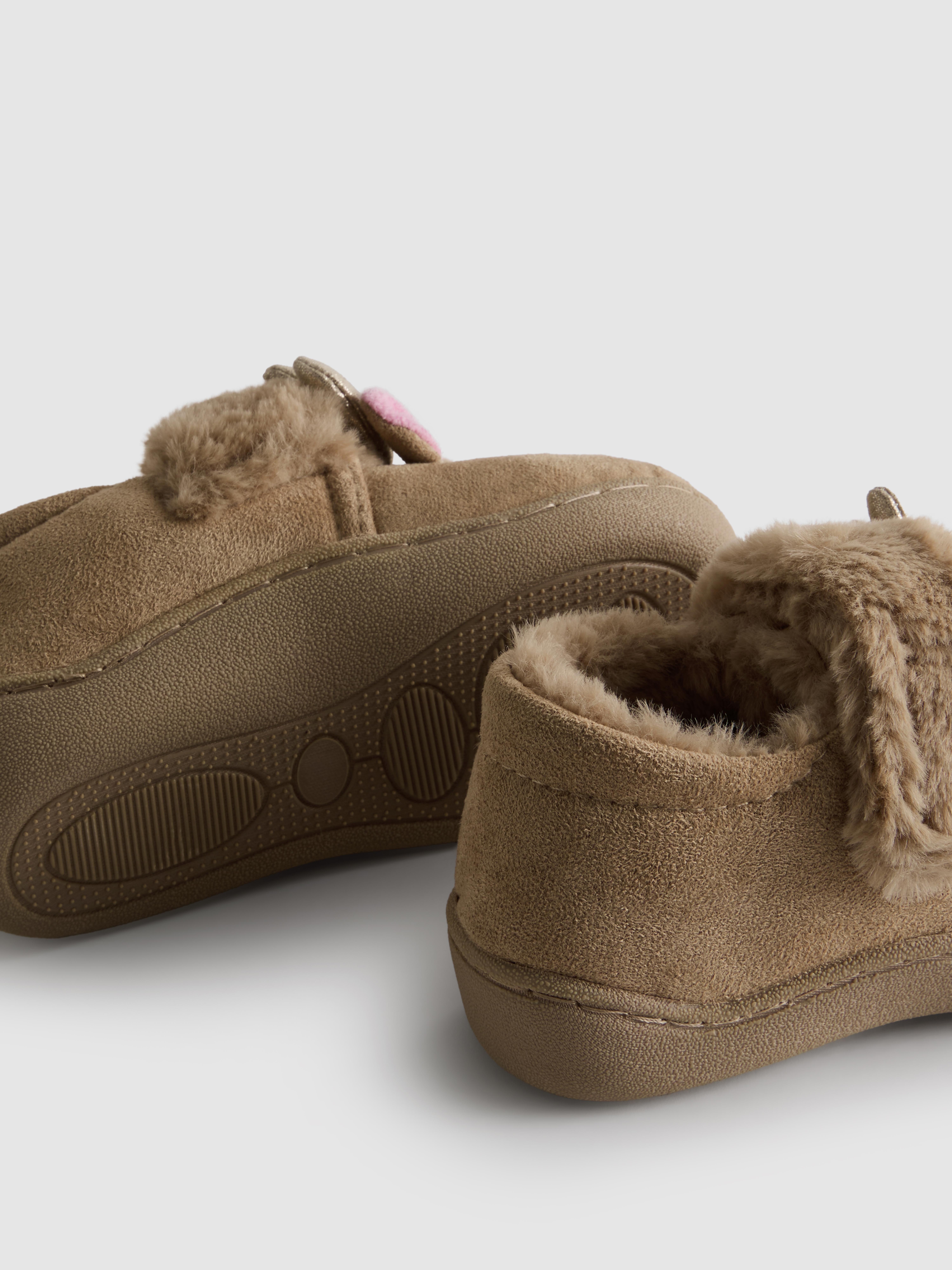 Christmas Reindeer Cupsole Slippers
