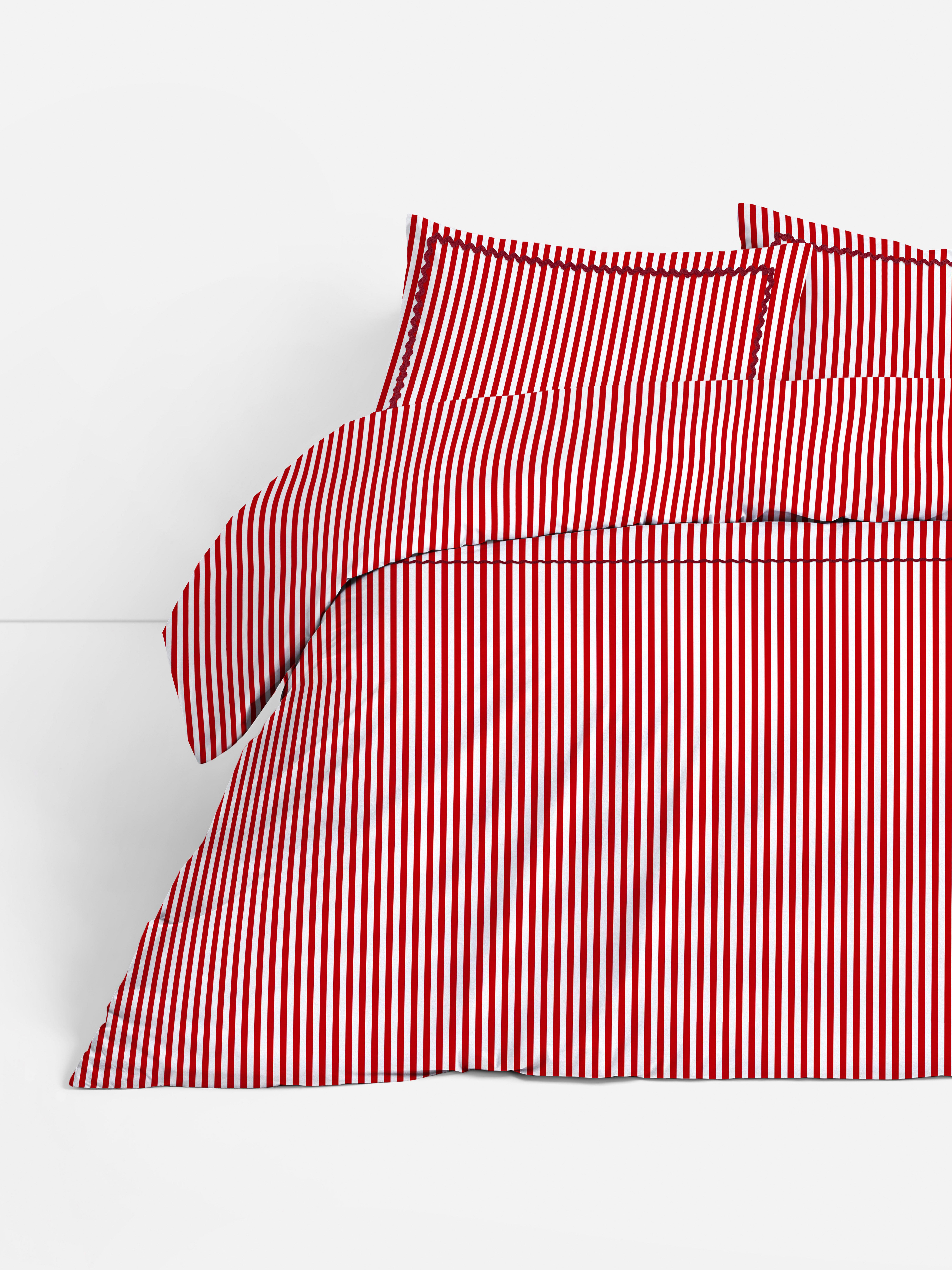 Ric Rac Stripe Super King Duvet Cover Set