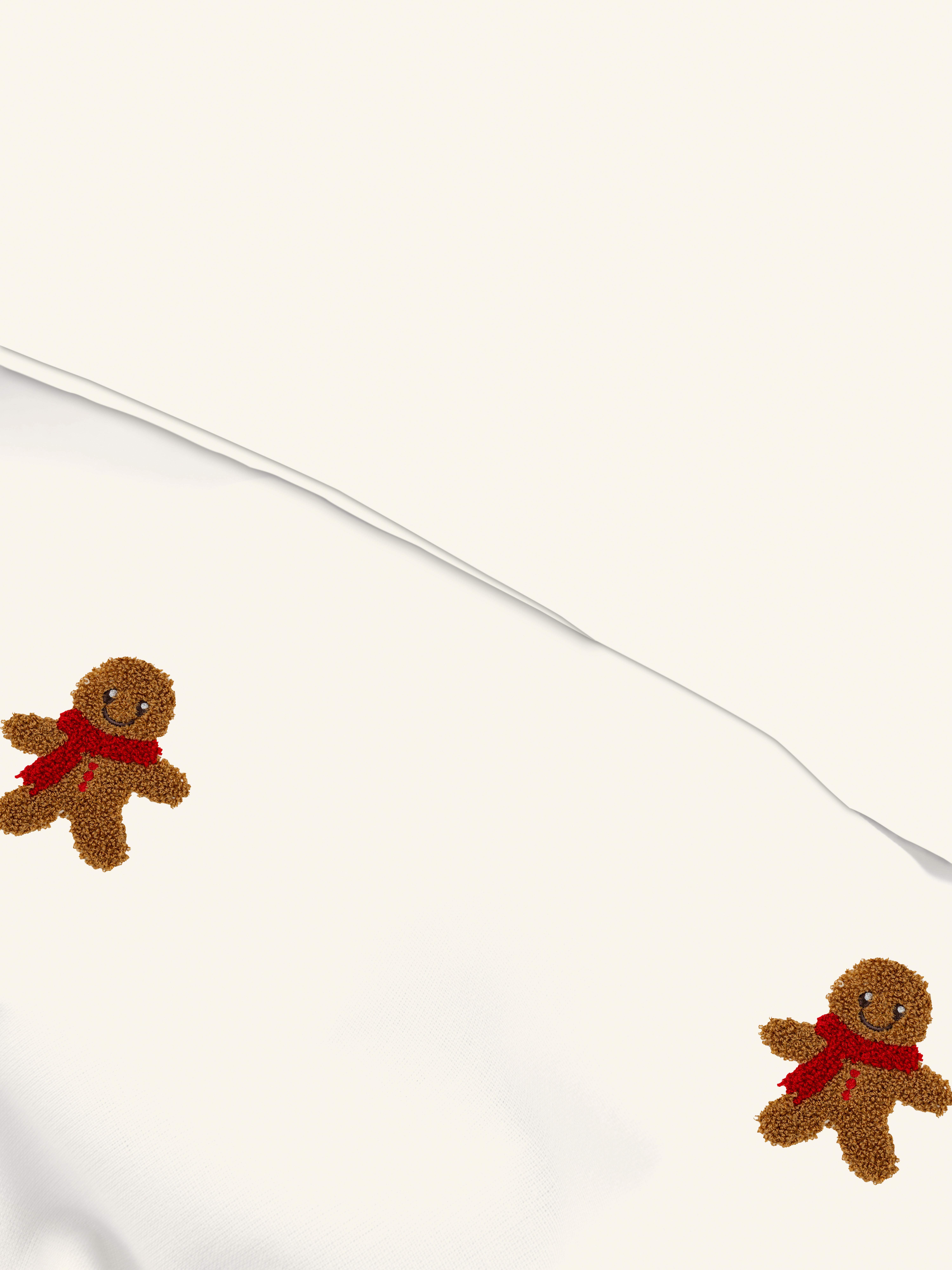 Tufted Gingerbread Single Duvet Cover Set