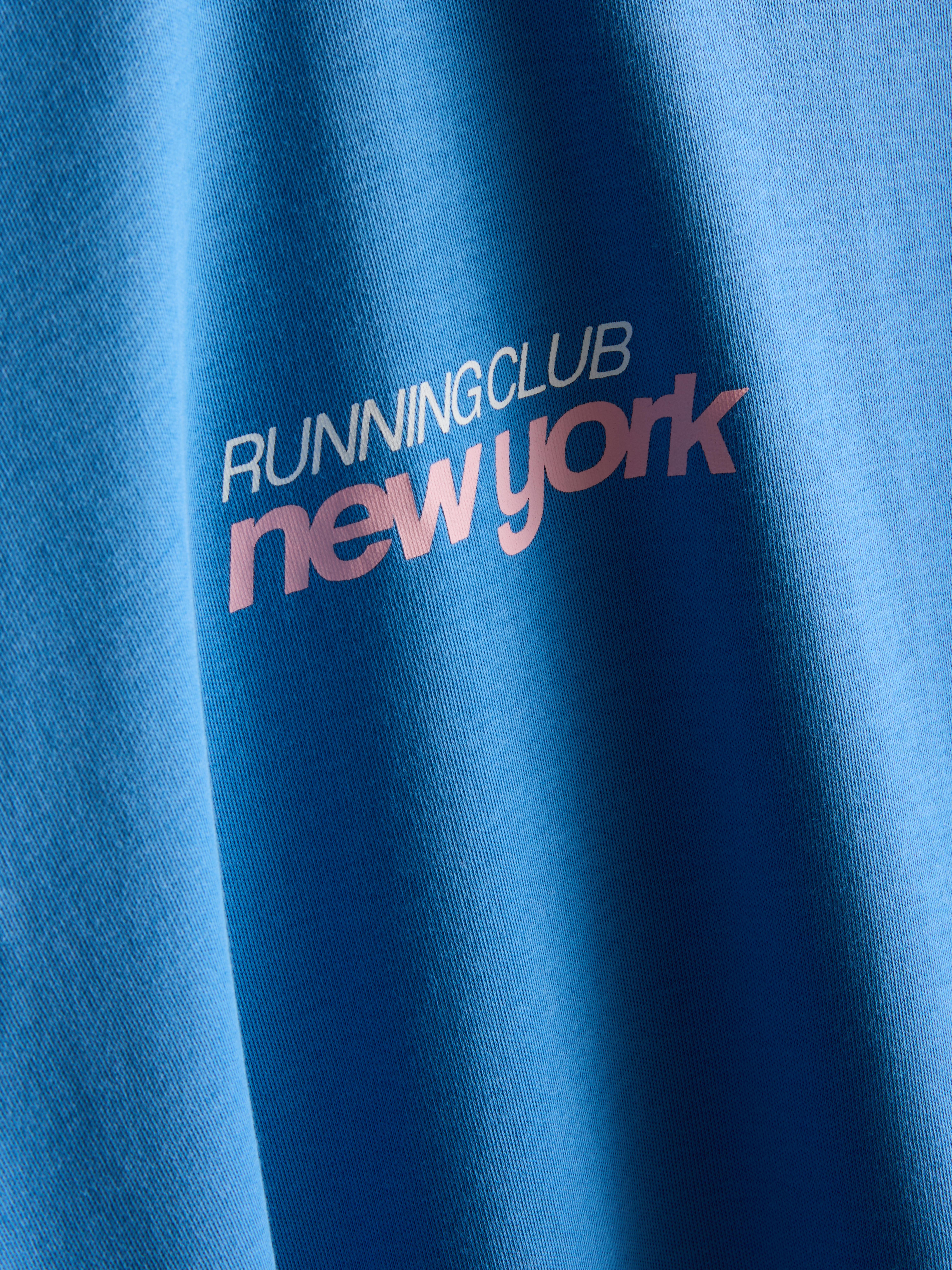 T-shirt gráfico corrida desempenho