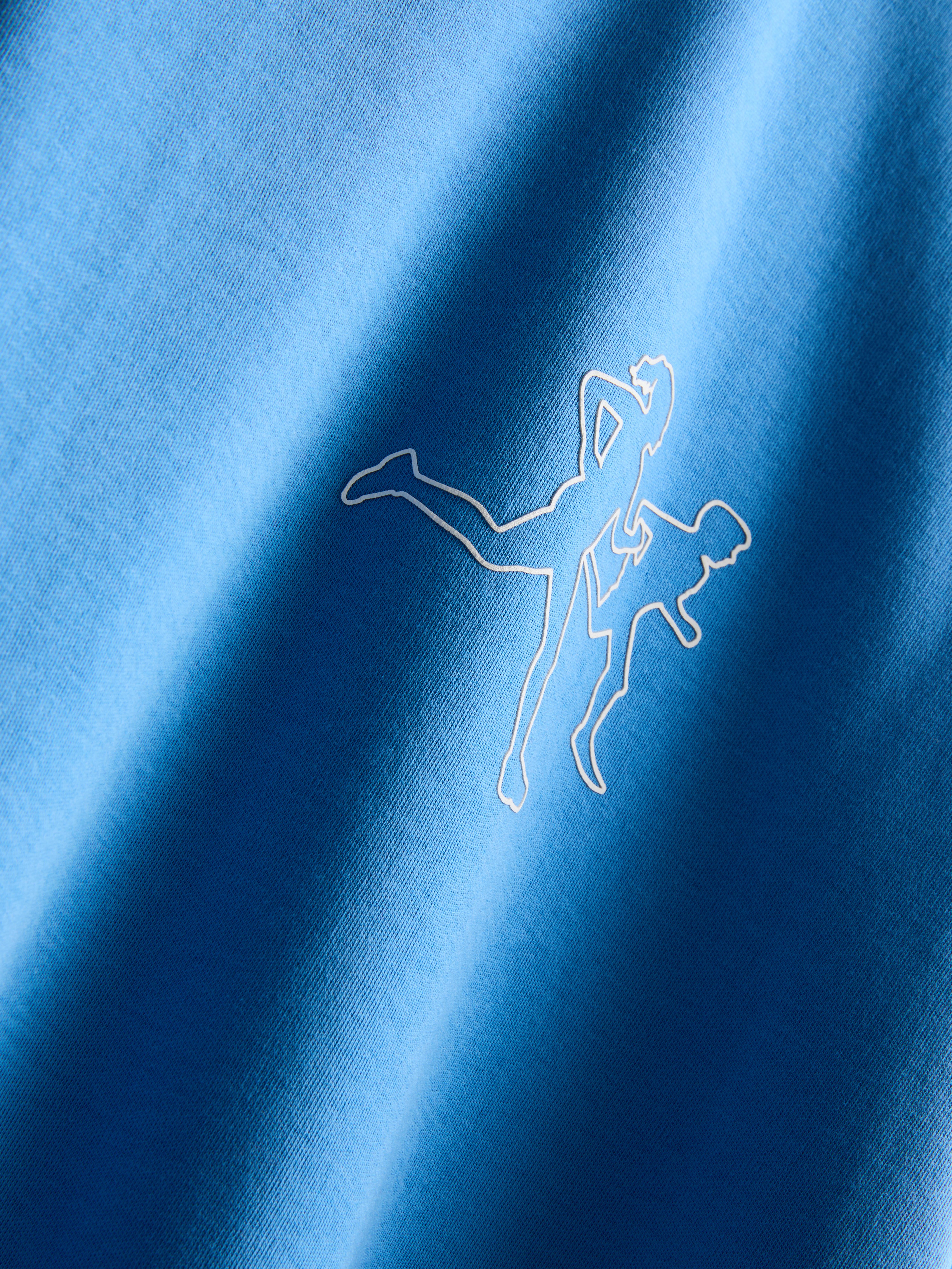 T-shirt gráfico corrida desempenho