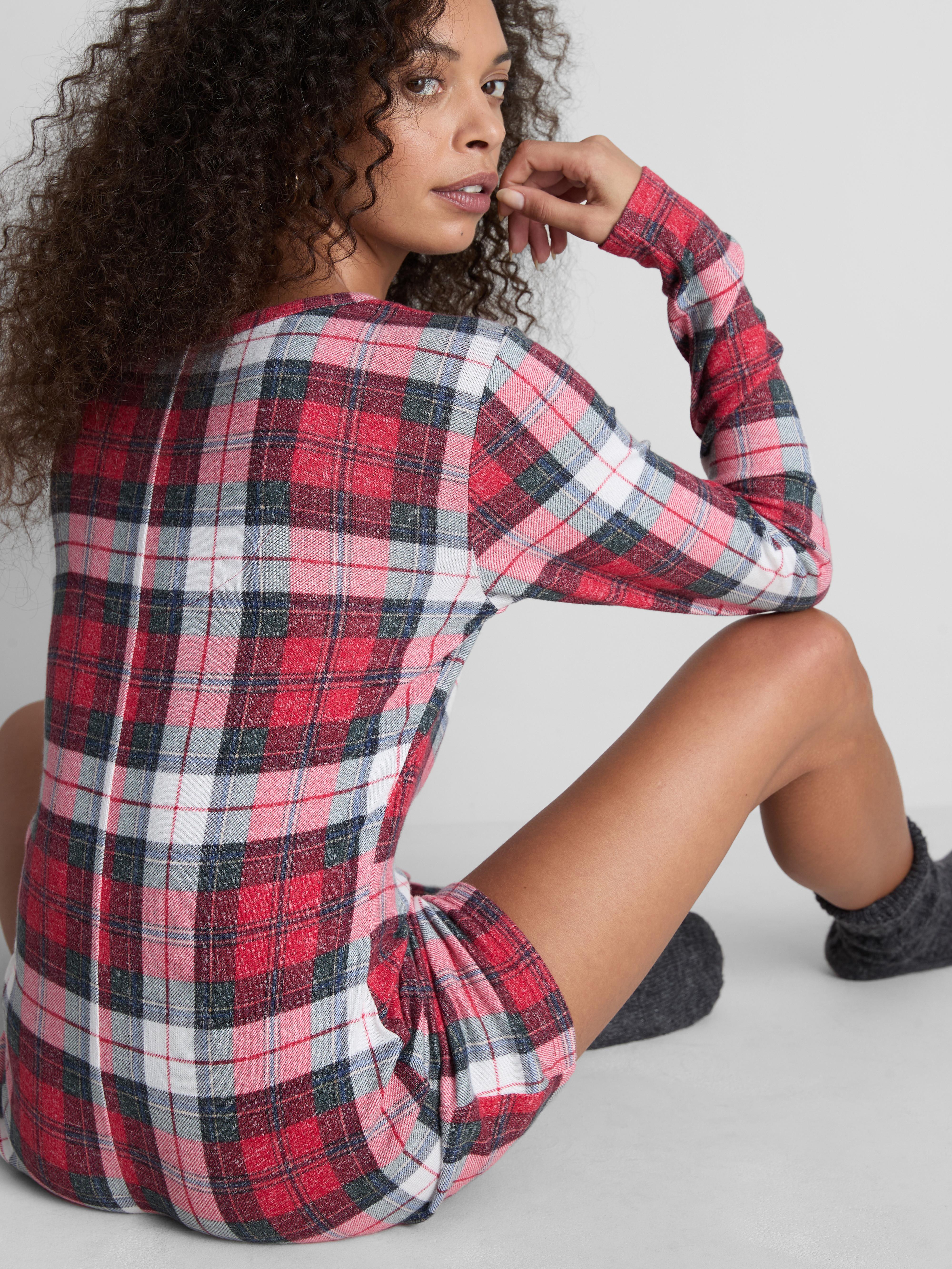 Knitted Check Romper