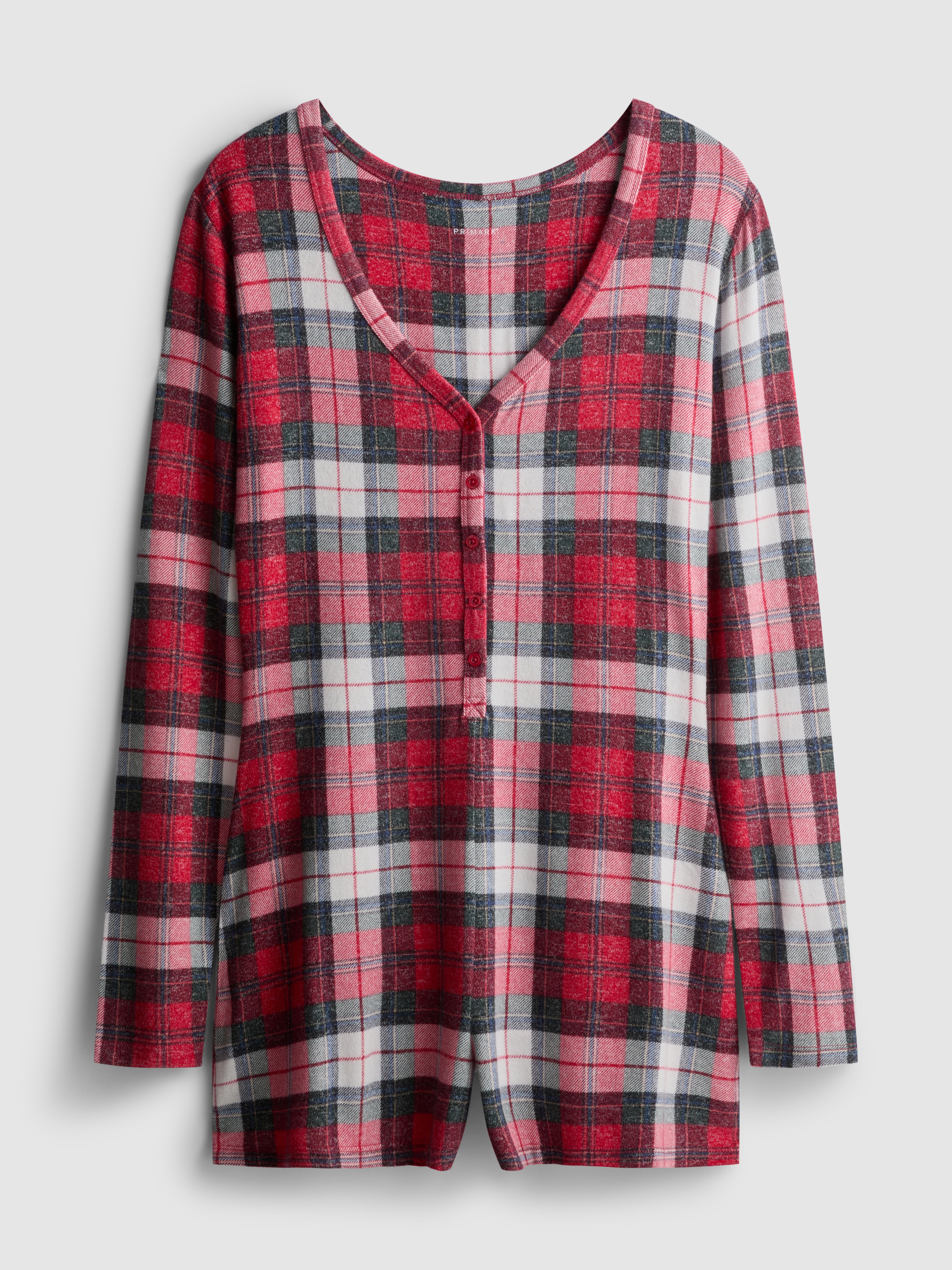 Knitted Check Romper