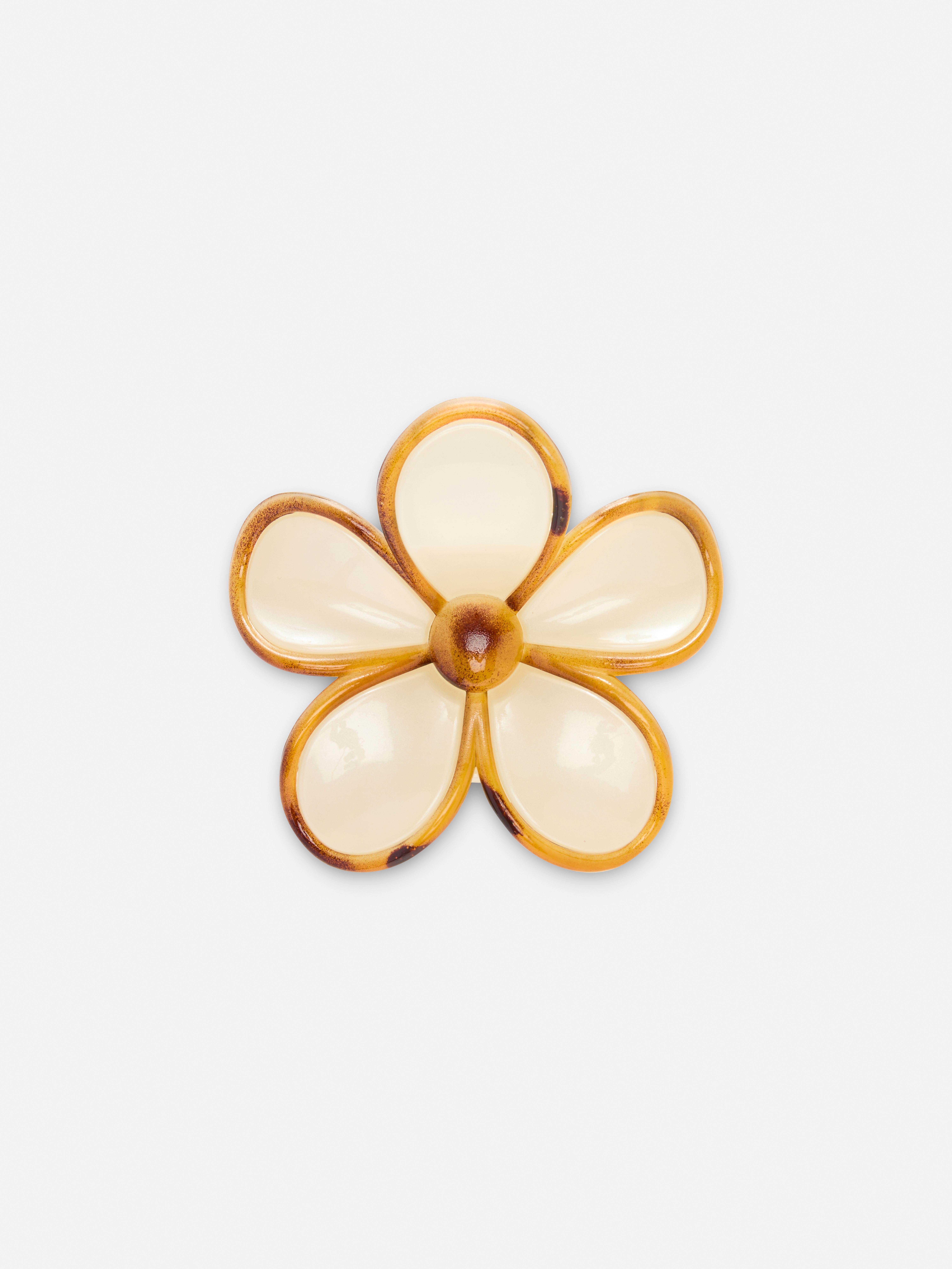 Flower Claw Clip