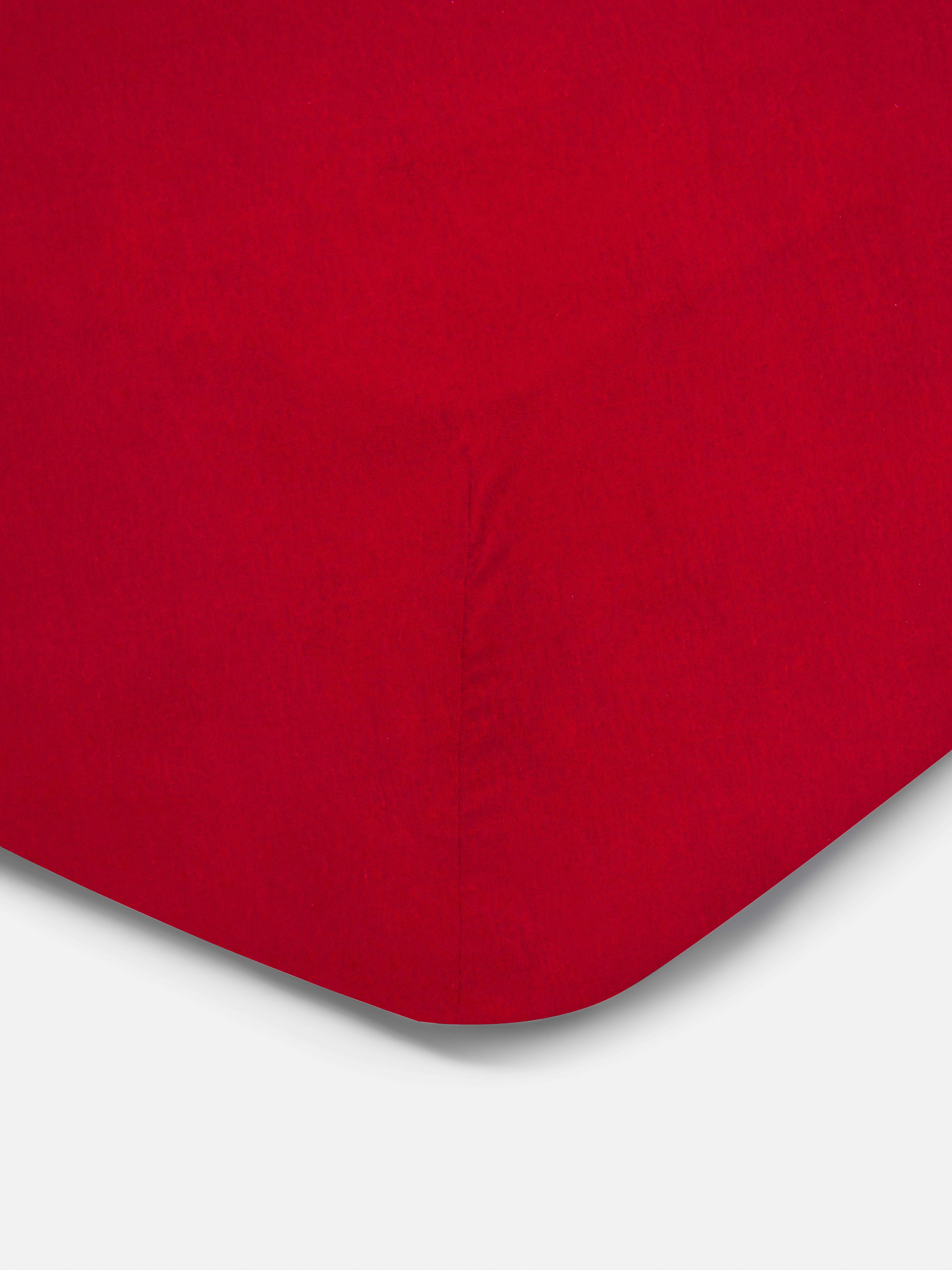 Brushed Cotton Double Fitted Sheet