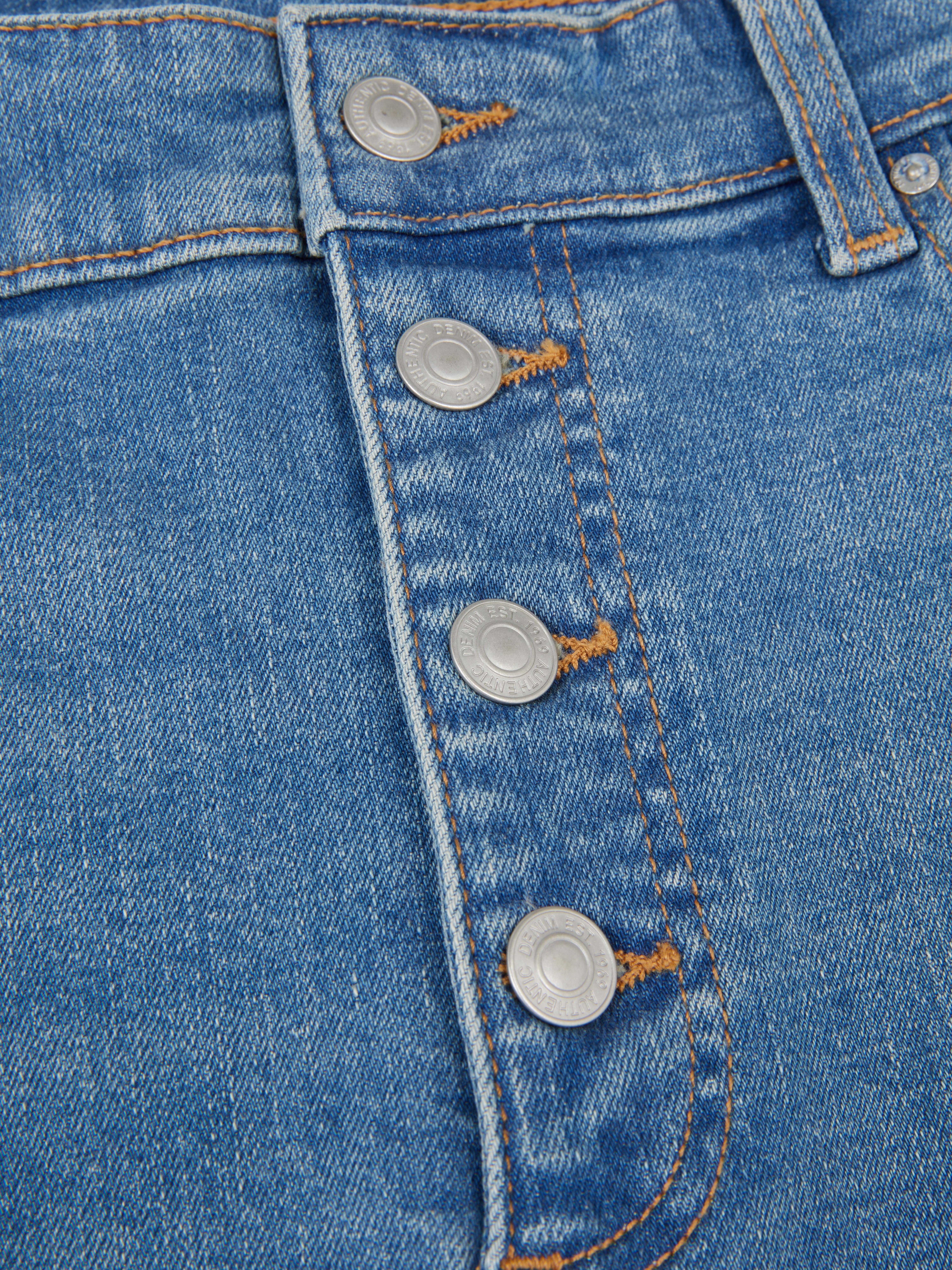 „Paula Echevarría“ Bootcut-Jeans mit Knopfleiste