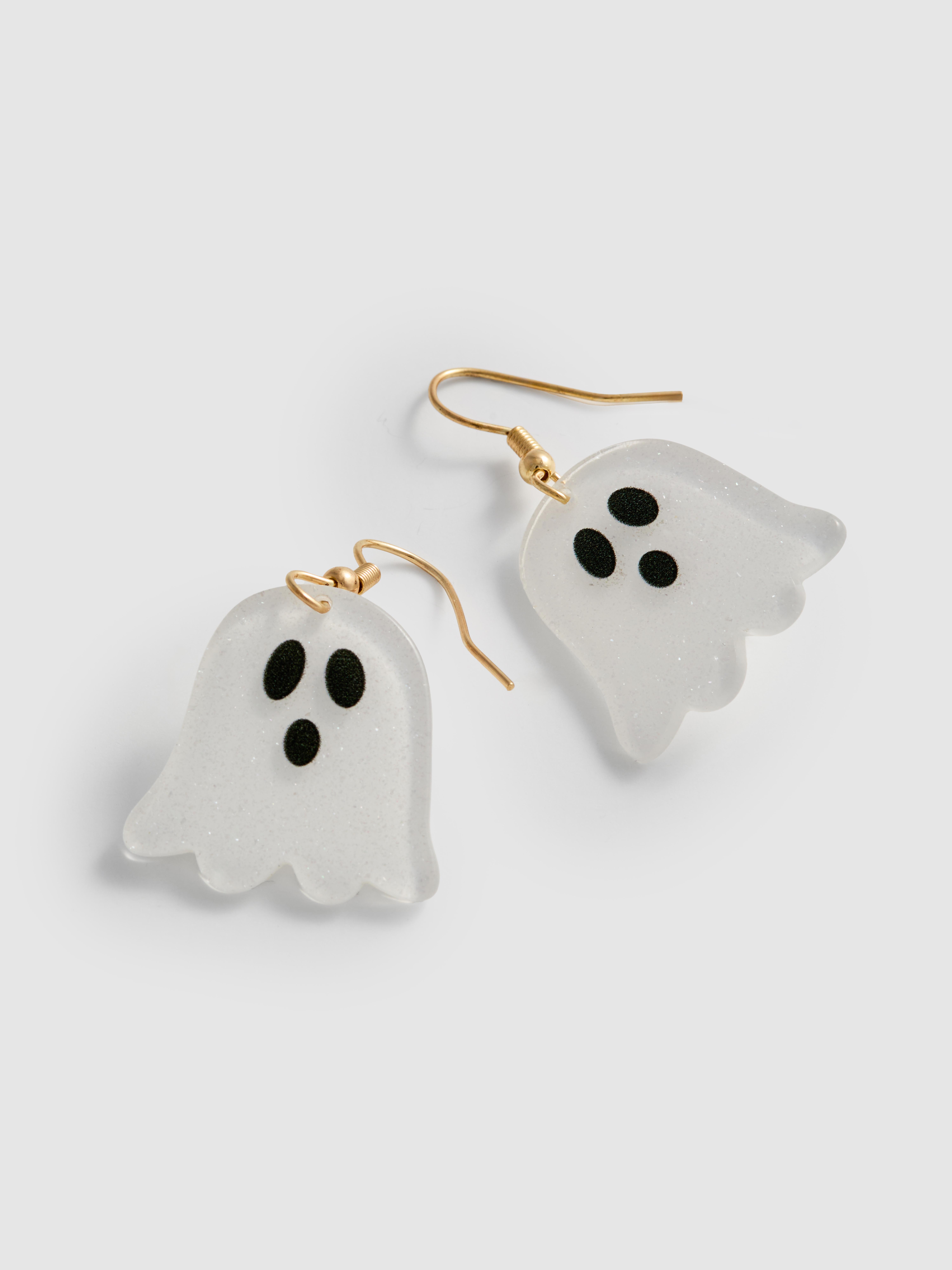 Halloween Ghost Drop Earrings