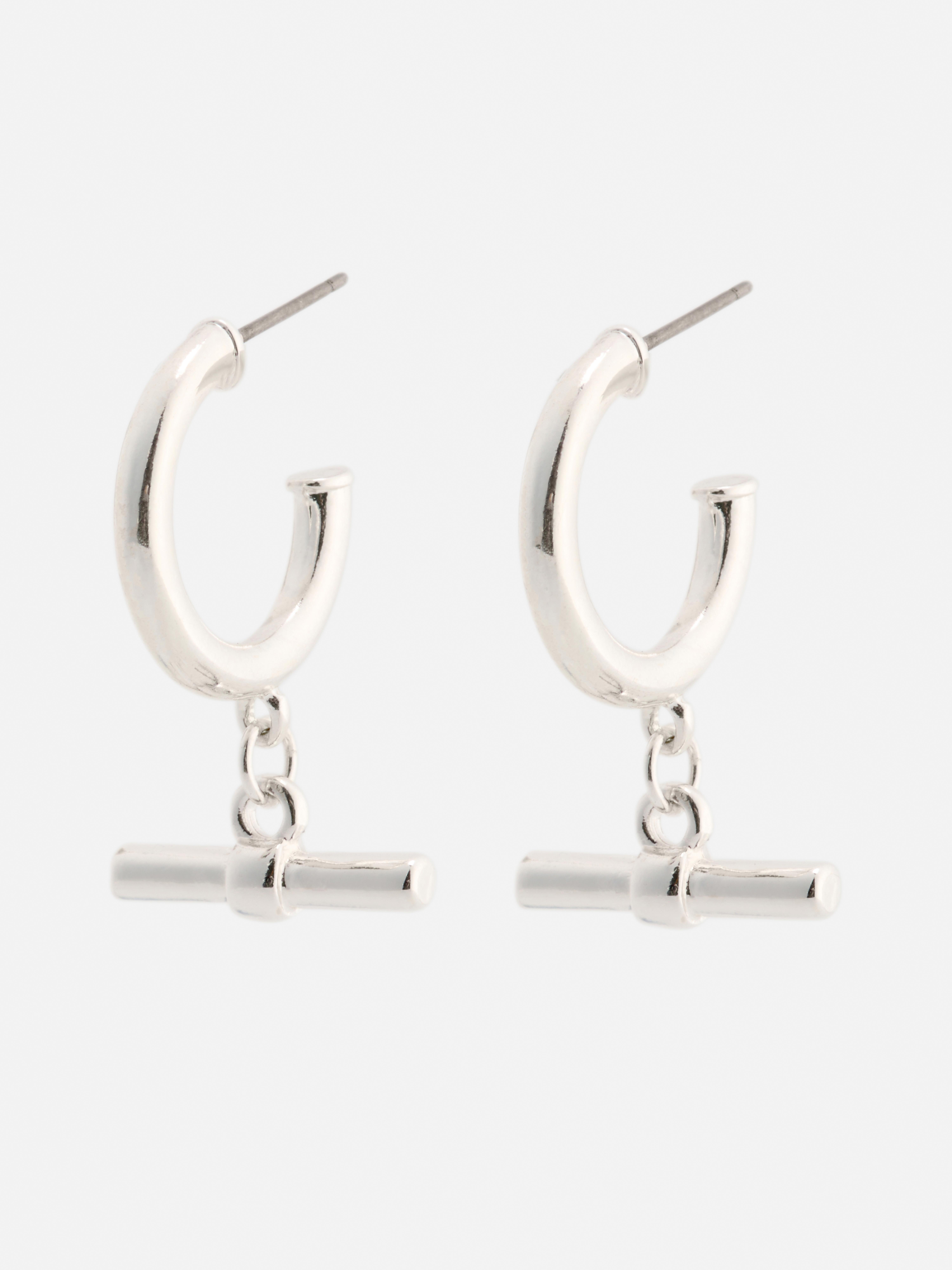 The Edit T-Bar Hoops