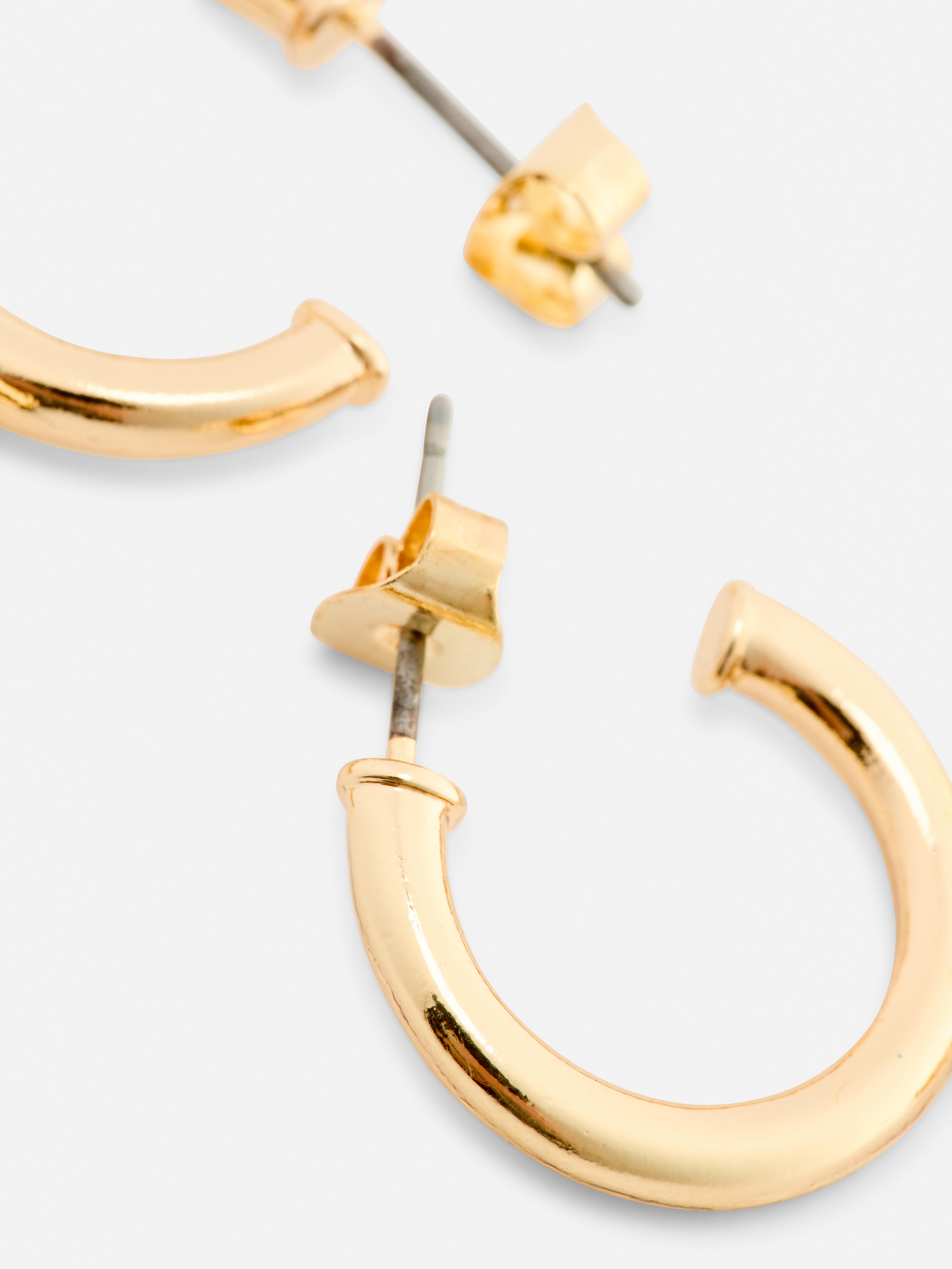 The Edit T-Bar Hoops