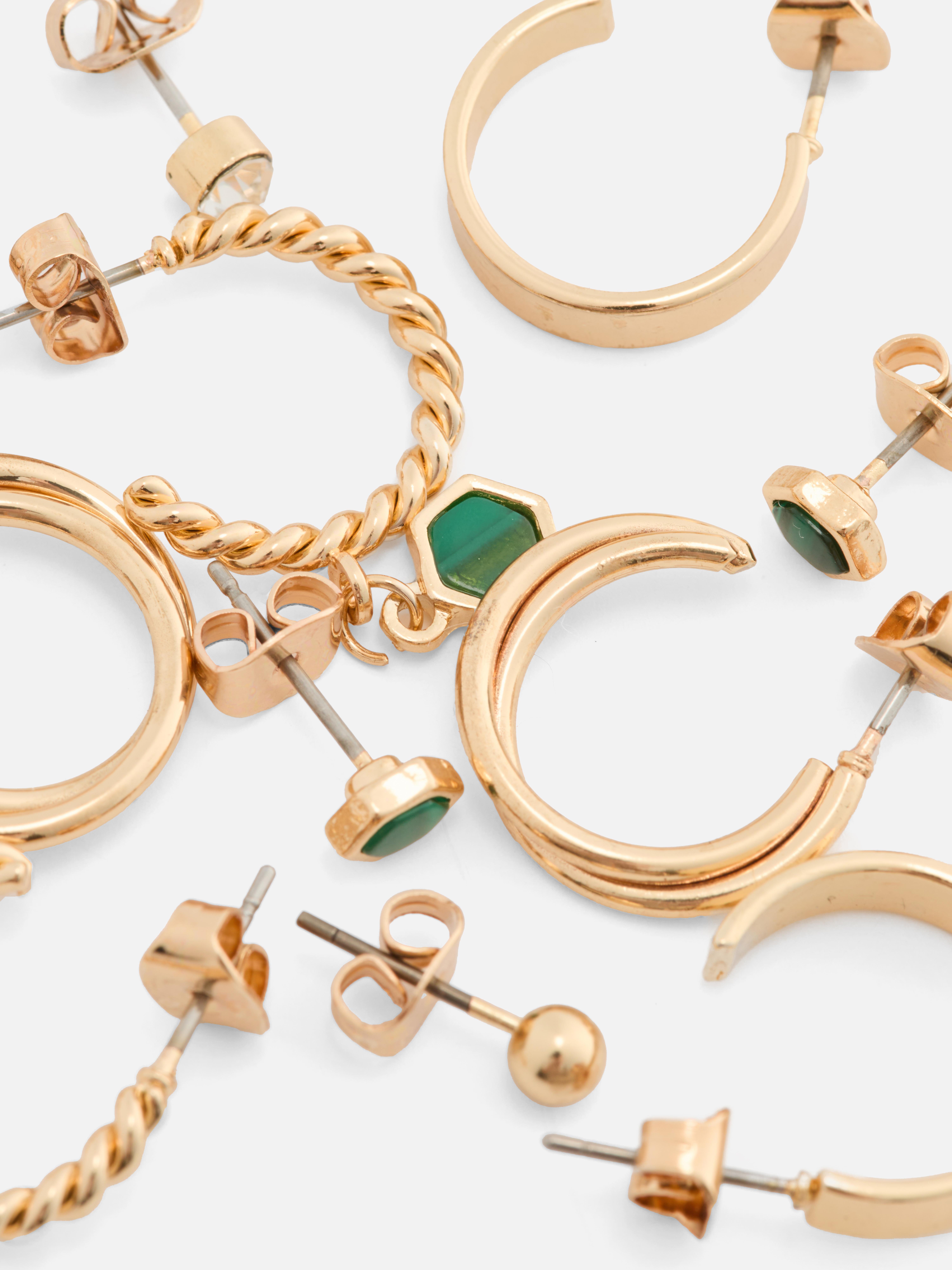 Ohrstecker, 6er-Pack