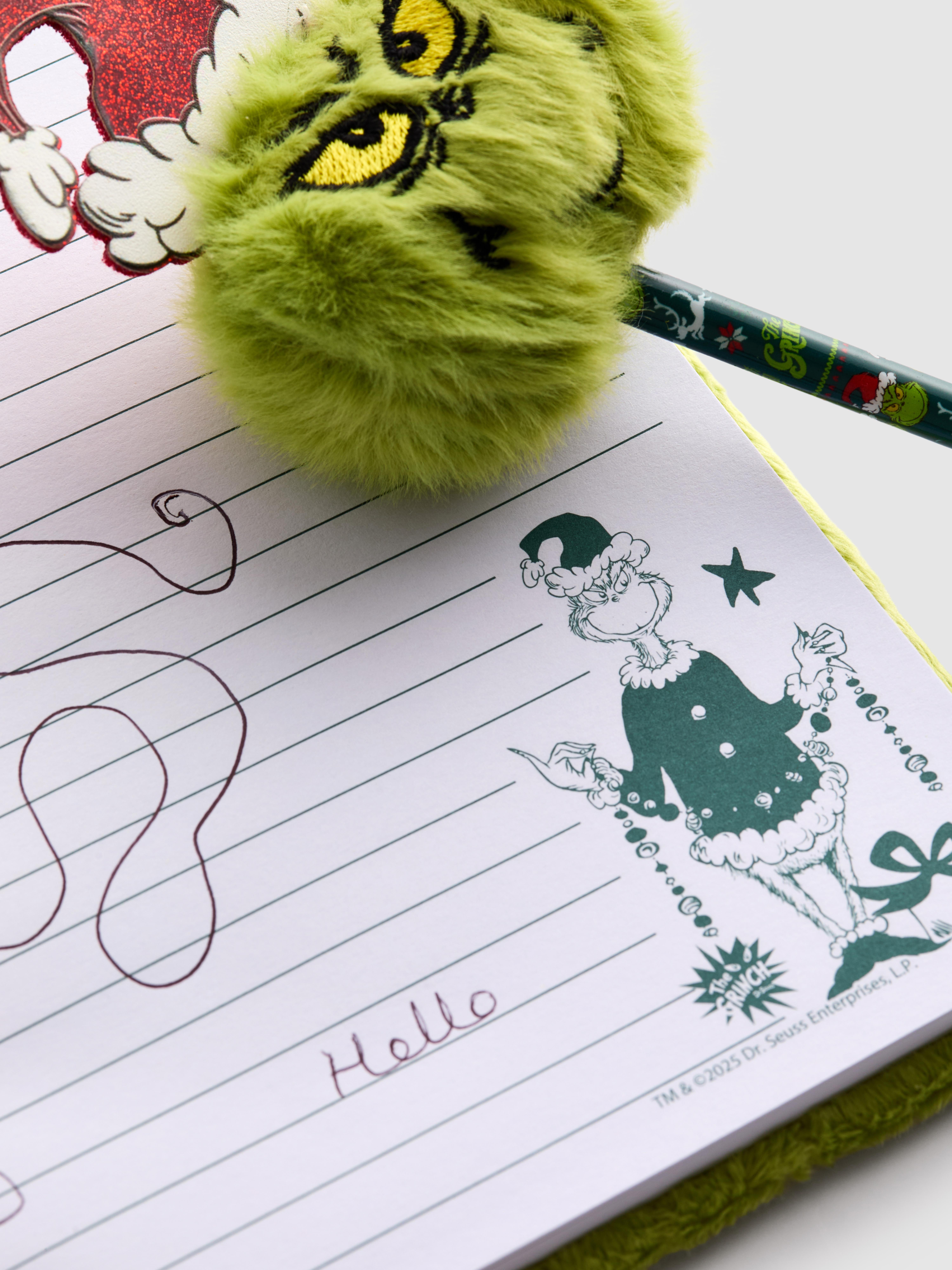The Grinch A5 Notebook And Pen Set