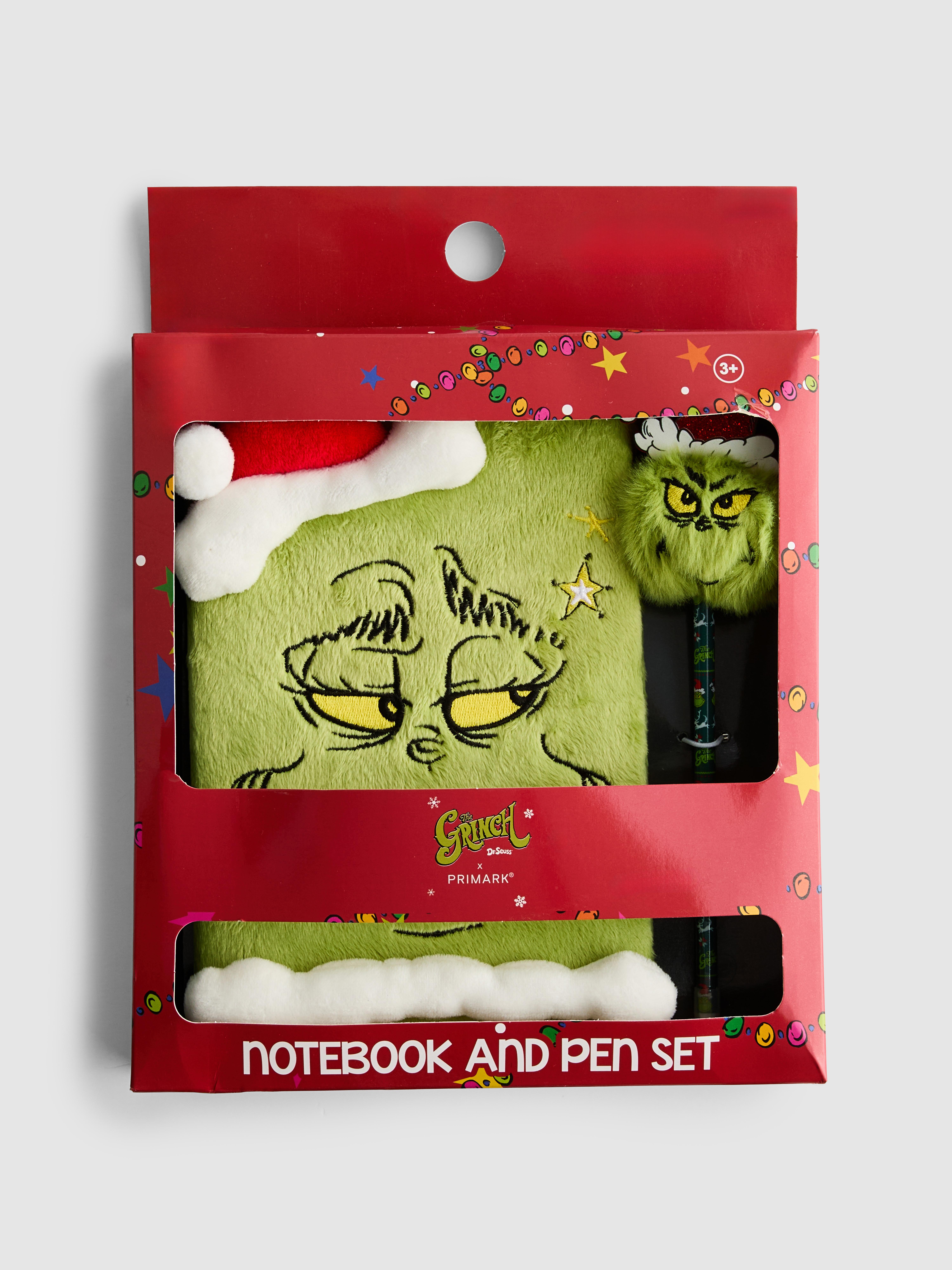 The Grinch A5 Notebook And Pen Set